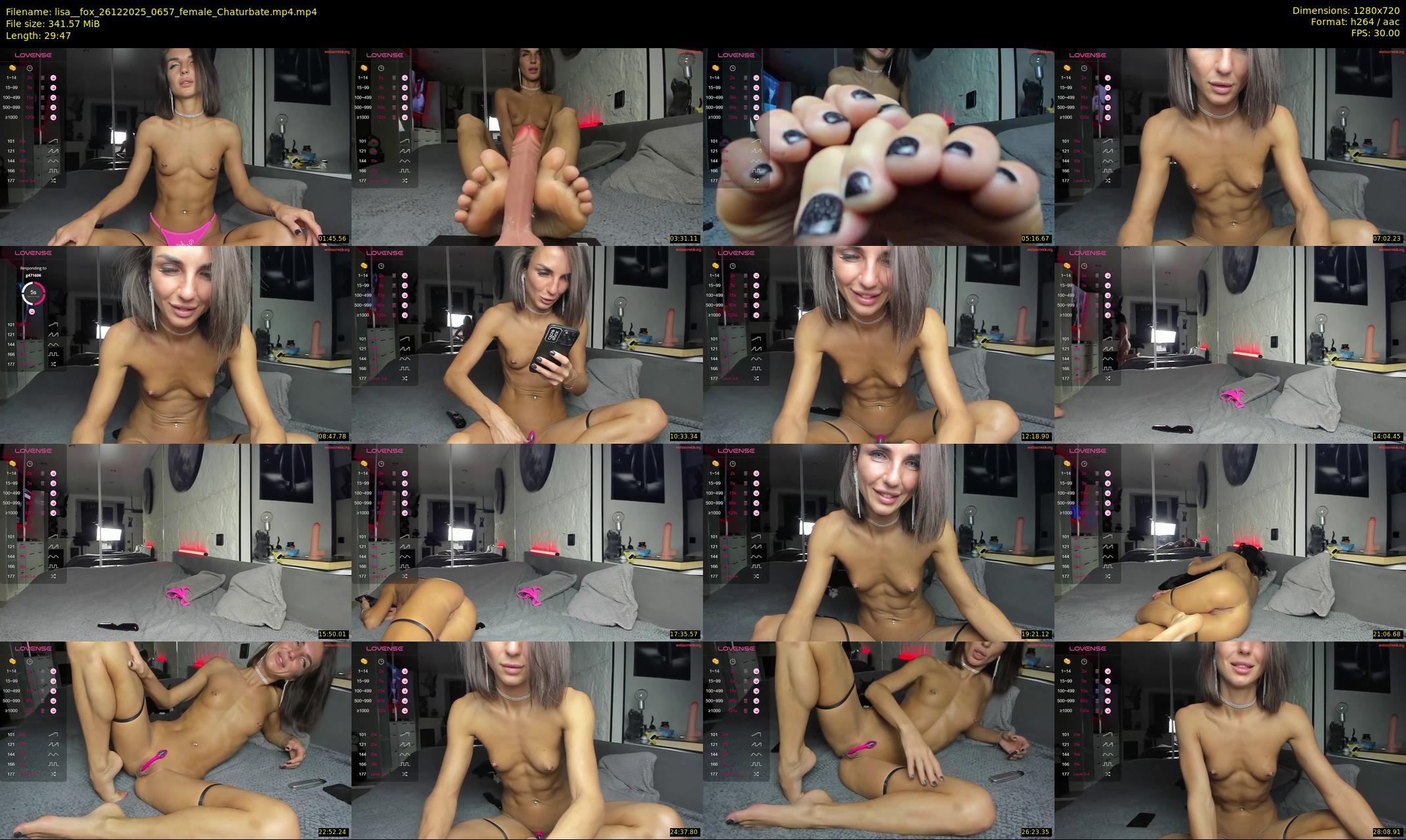 lisa__fox — 30 minute Chaturbate female cam show recording, 720p, Dec 26, 2025
