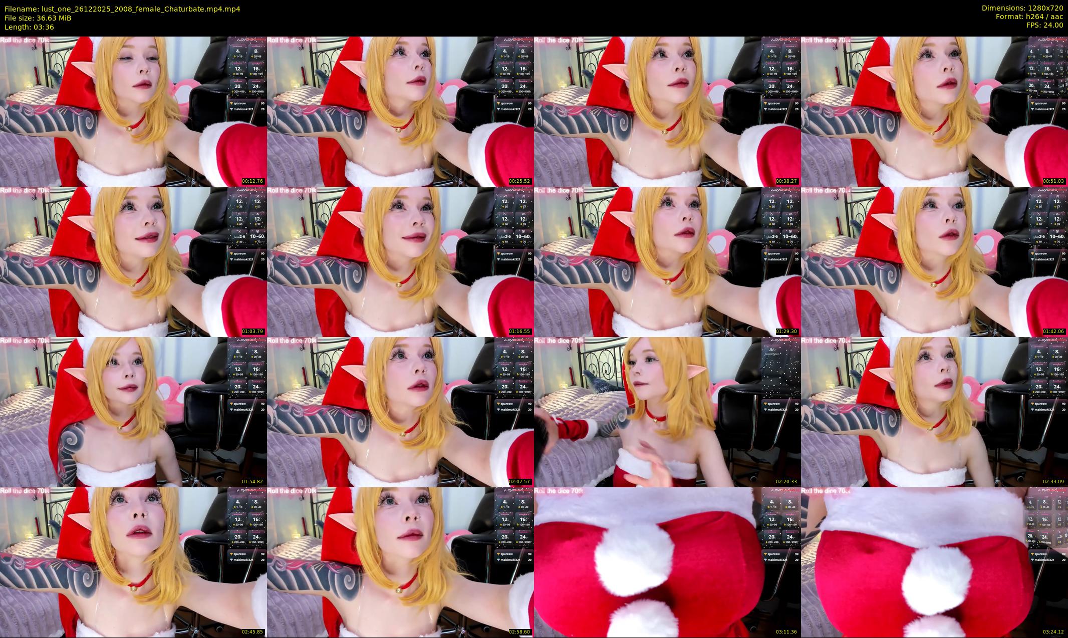 lust_one — 4 minute Chaturbate female cam show recording, 720p, Dec 26, 2025