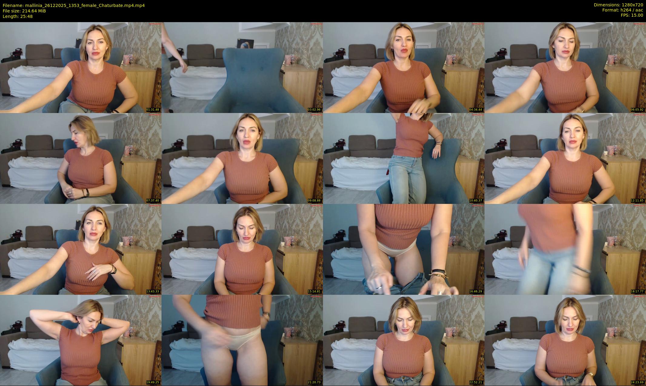 mallinia — 26 minute Chaturbate female cam show recording, 720p, Dec 26, 2025