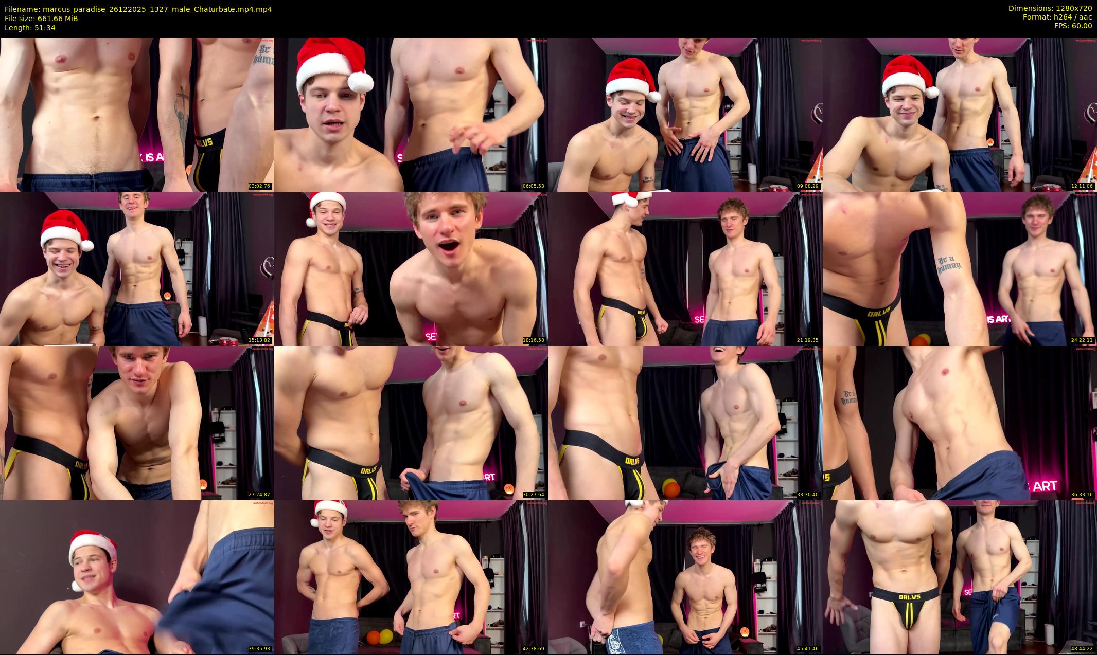 marcus_paradise — 52 minute Chaturbate male cam show recording, 720p, Dec 26, 2025
