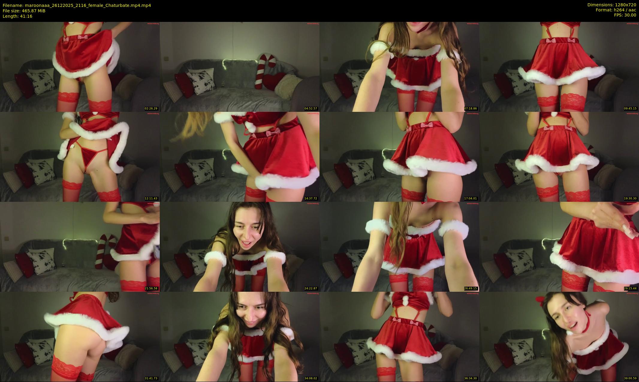 maroonaaa — 42 minute Chaturbate female cam show recording, 720p, Dec 26, 2025