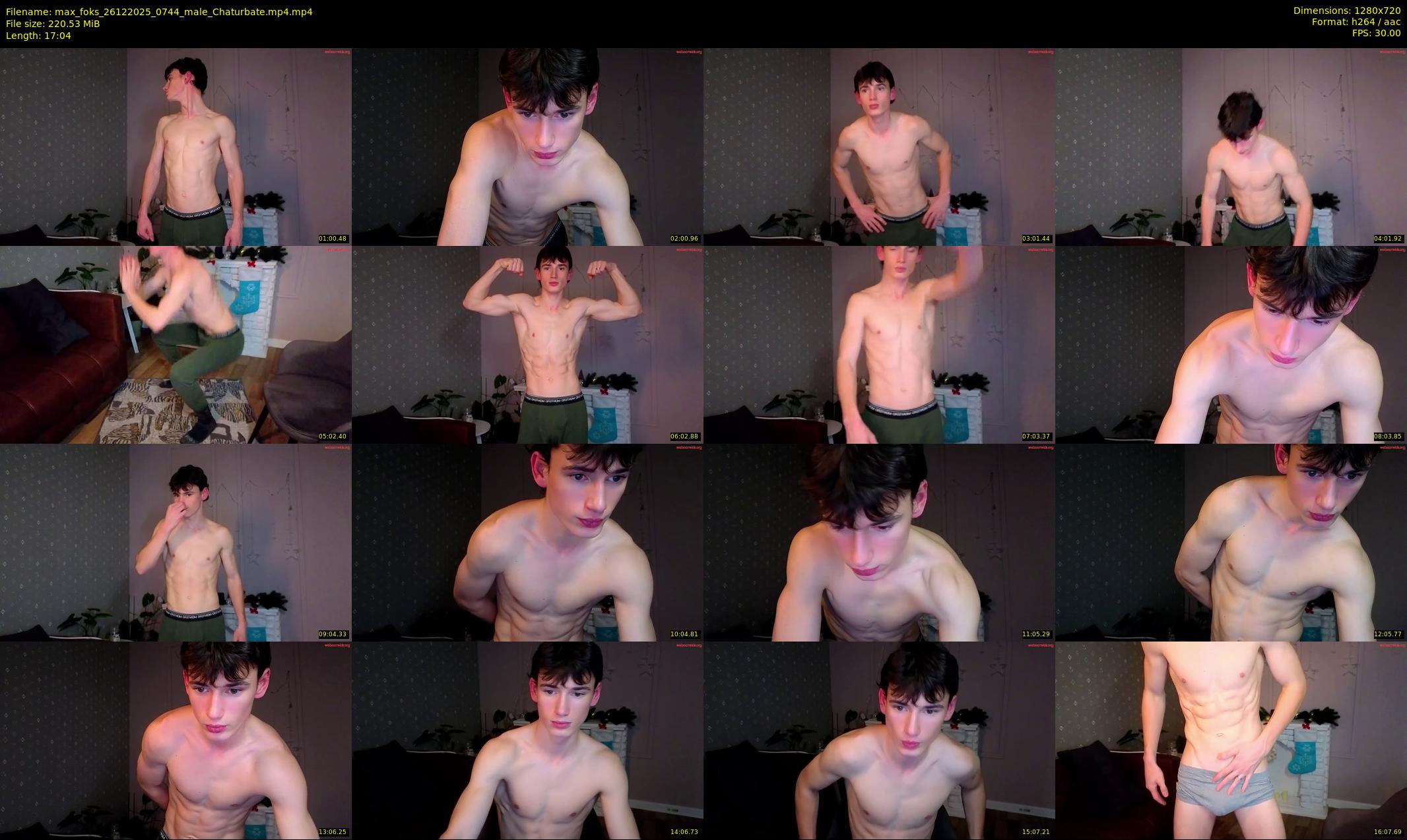 max_foks — 18 minute Chaturbate male cam show recording, 720p, Dec 26, 2025