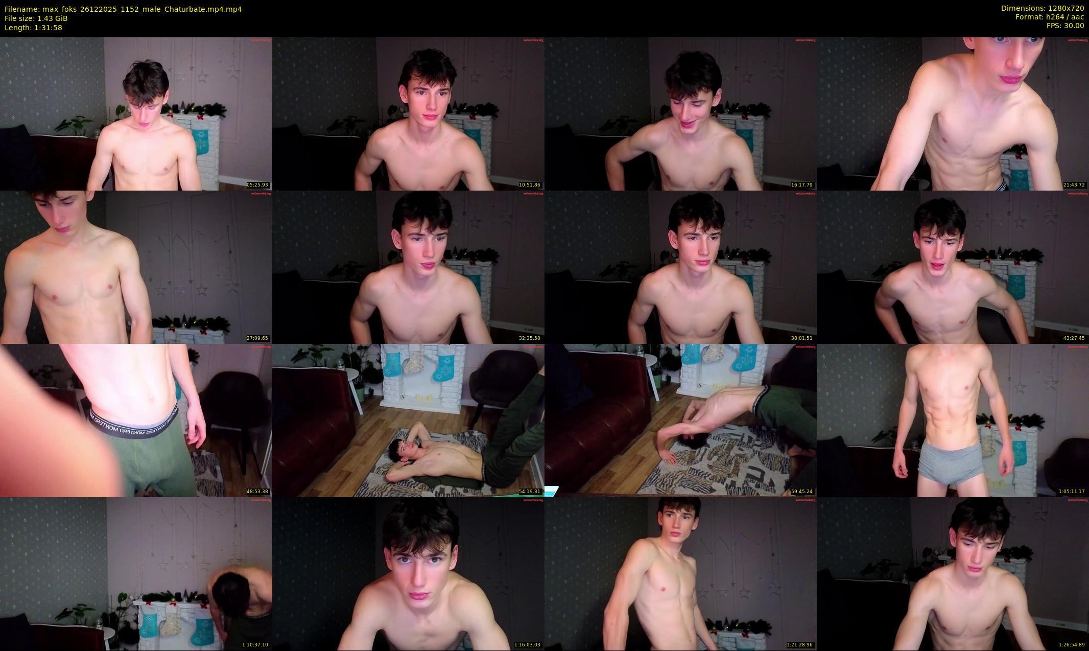 max_foks — 92 minute Chaturbate male cam show recording, 720p, Dec 26, 2025