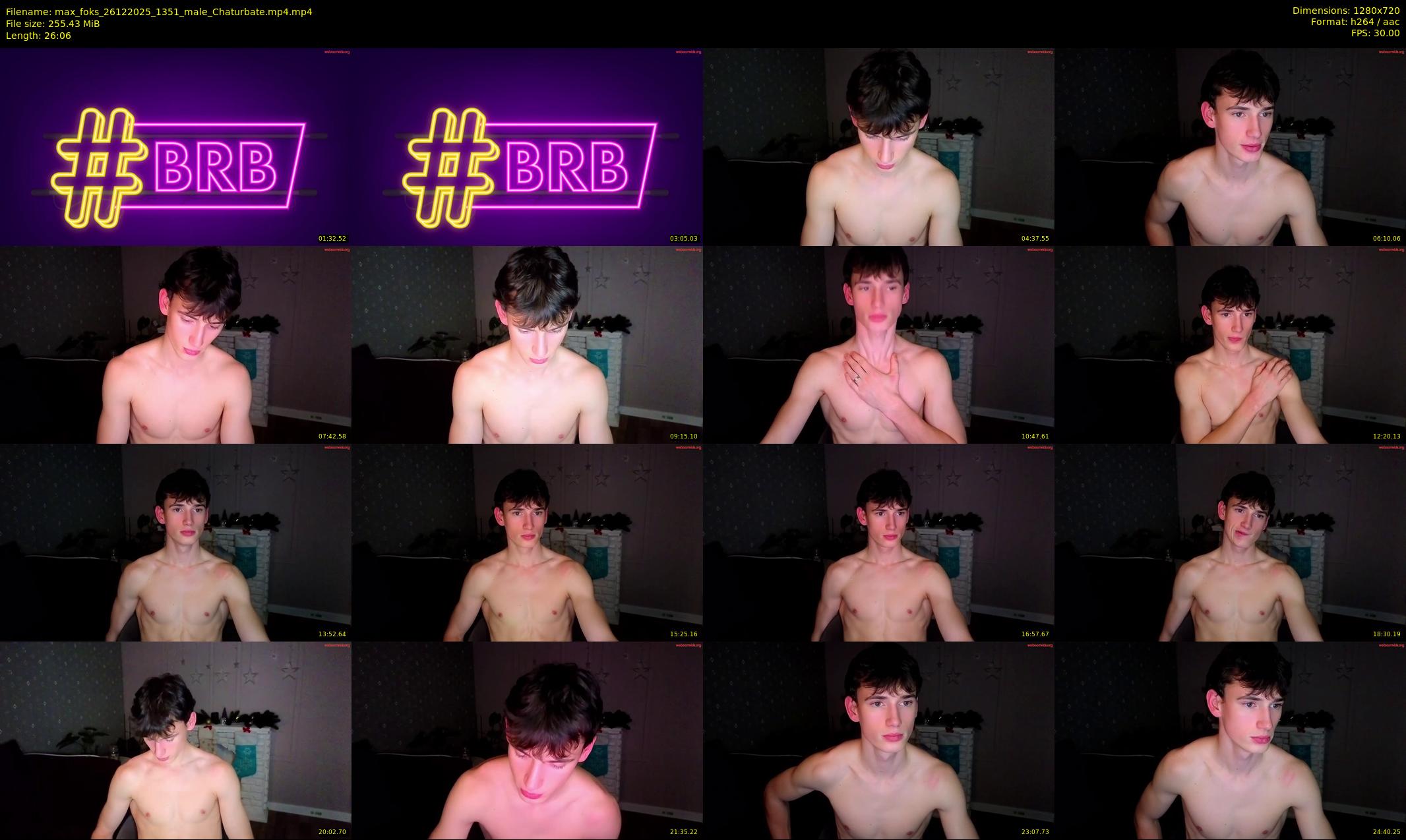 max_foks — 27 minute Chaturbate male cam show recording, 720p, Dec 26, 2025