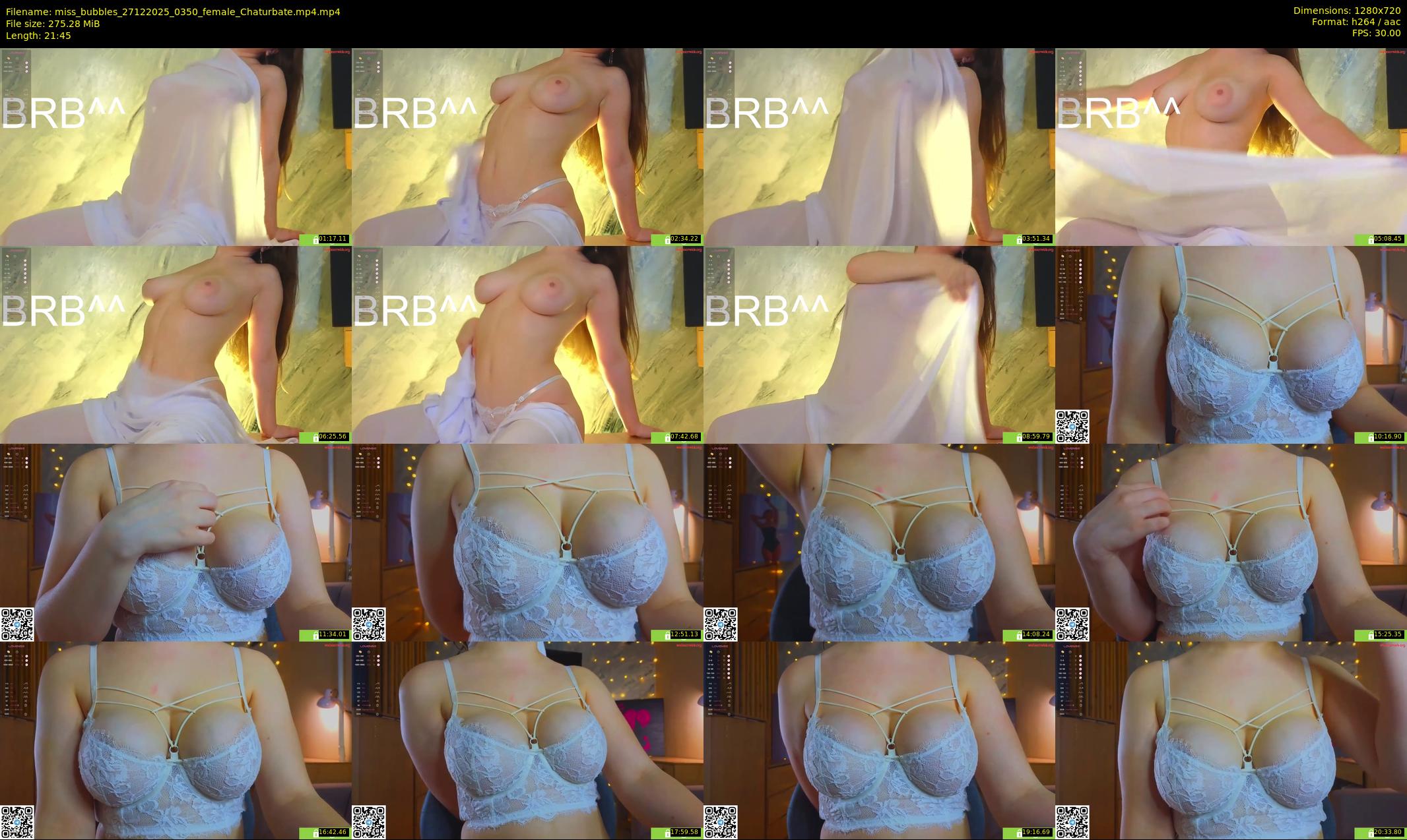 miss_bubbles — 22 minute Chaturbate female cam show recording, 720p, Dec 27, 2025