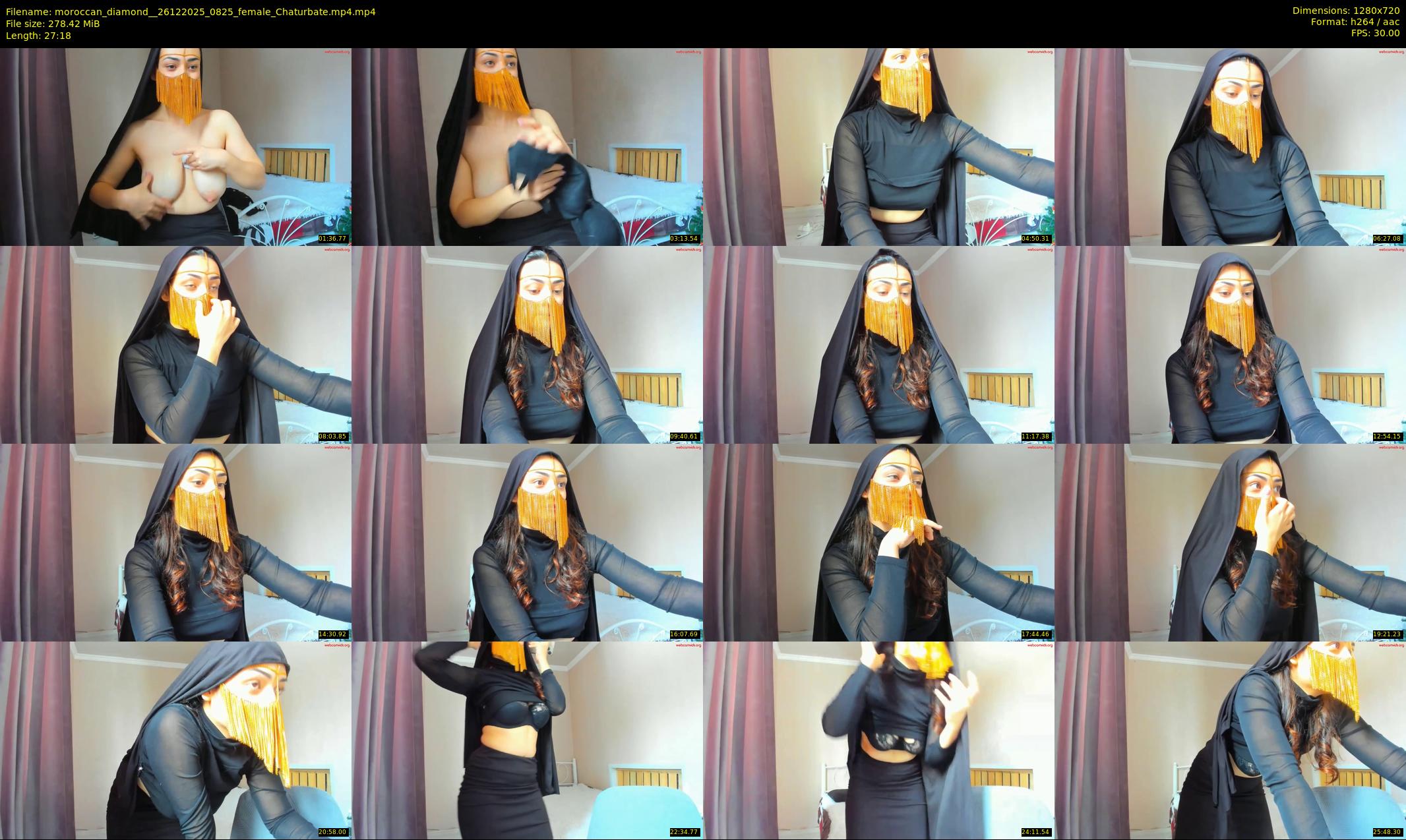 moroccan_diamond_ — 28 minute Chaturbate female cam show recording, 720p, Dec 26, 2025