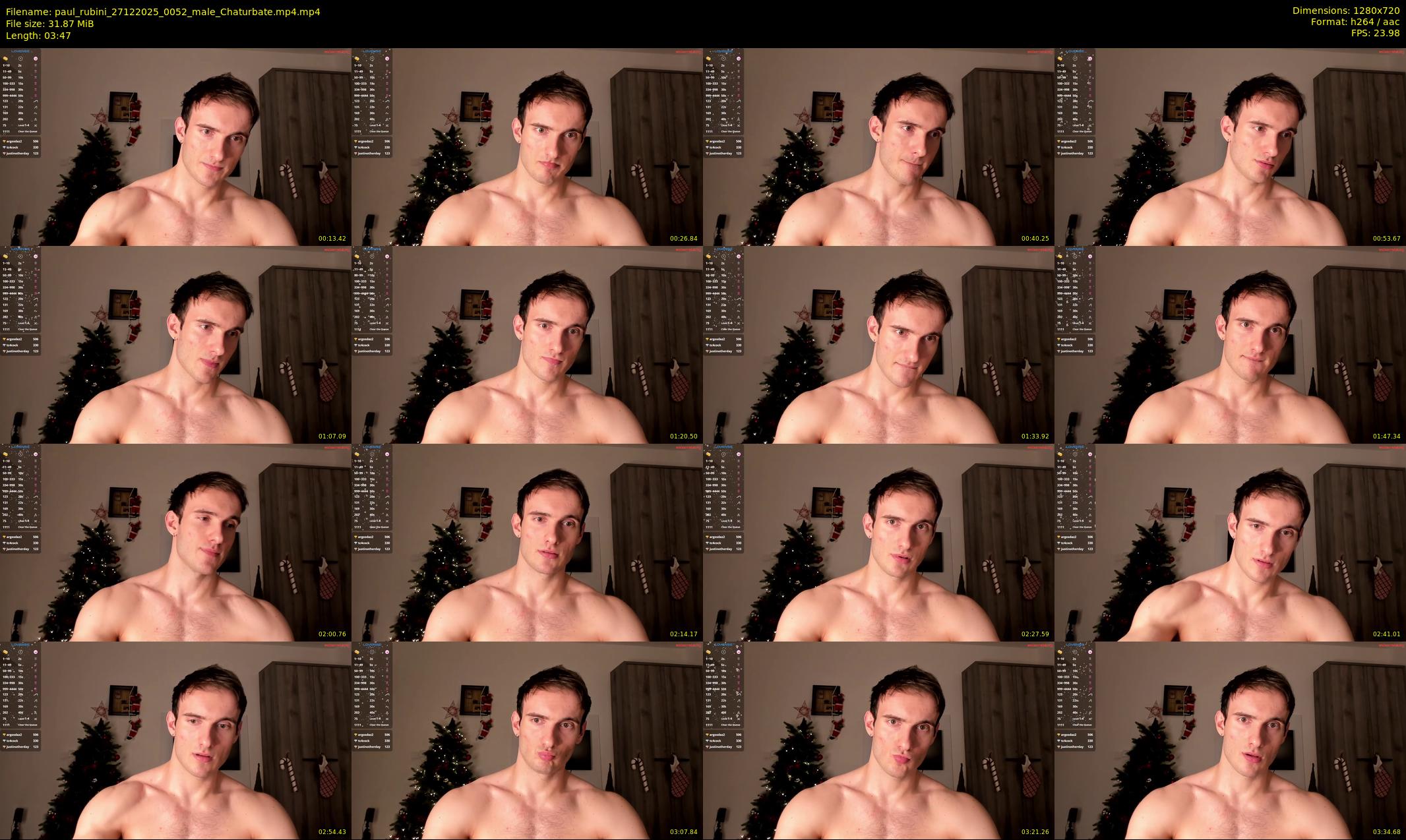 paul_rubini — 4 minute Chaturbate male cam show recording, 720p, Dec 27, 2025