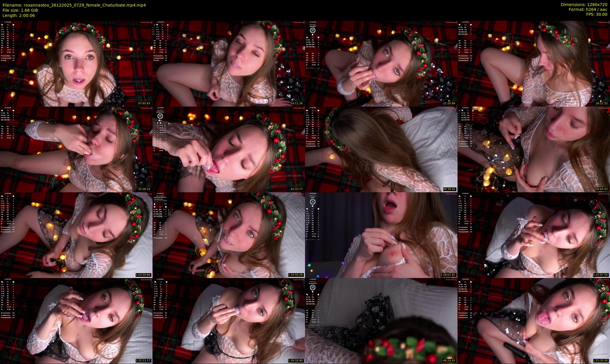 roxannastoo — 121 minute Chaturbate female cam show recording, 720p, Dec 26, 2025