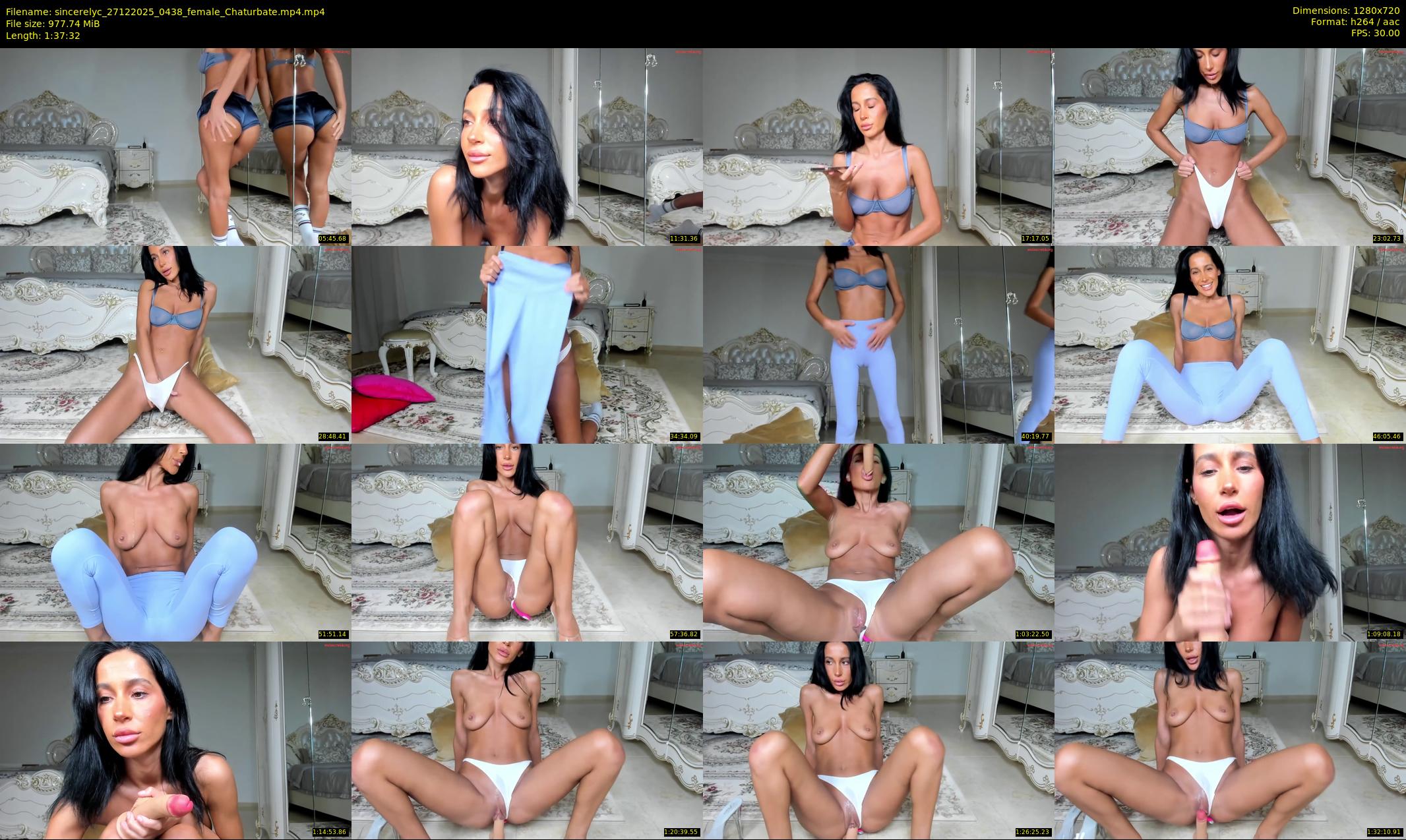 sincerelyc — 98 minute Chaturbate female cam show recording, 720p, Dec 27, 2025