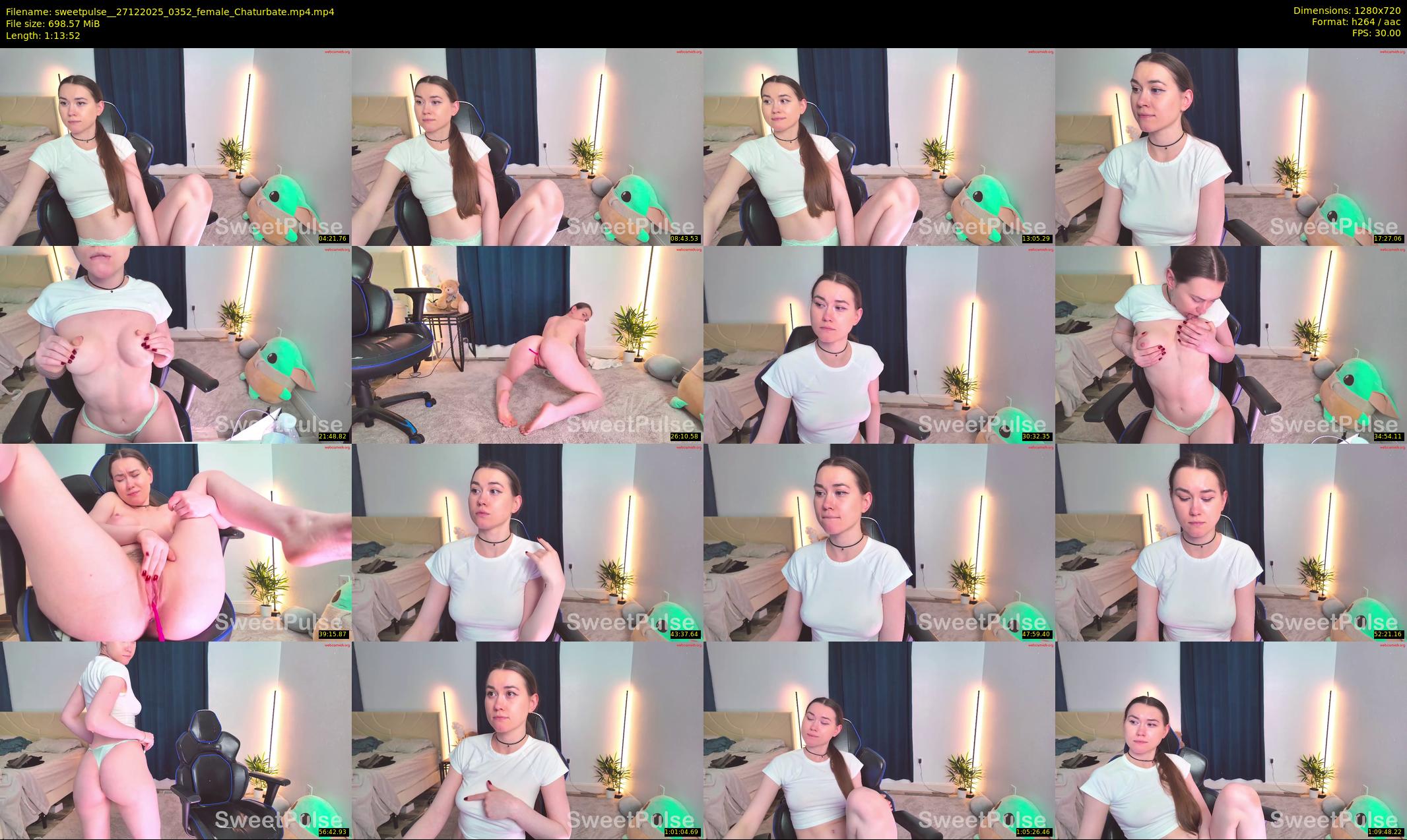 sweetpulse_ — 74 minute Chaturbate female cam show recording, 720p, Dec 27, 2025