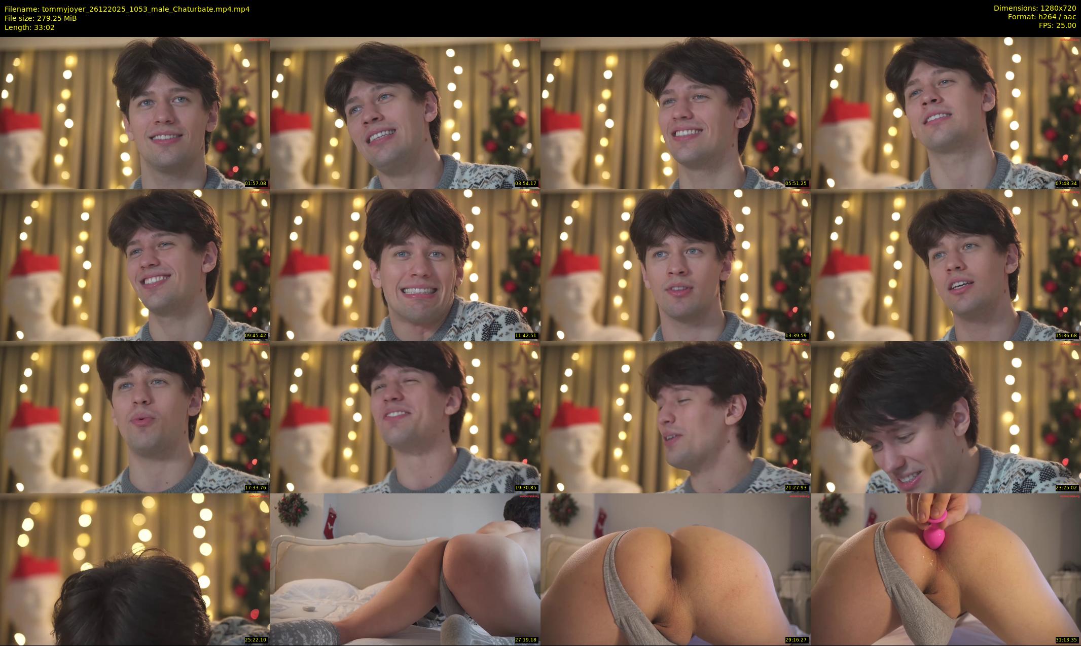 tommyjoyer — 34 minute Chaturbate male cam show recording, 720p, Dec 26, 2025