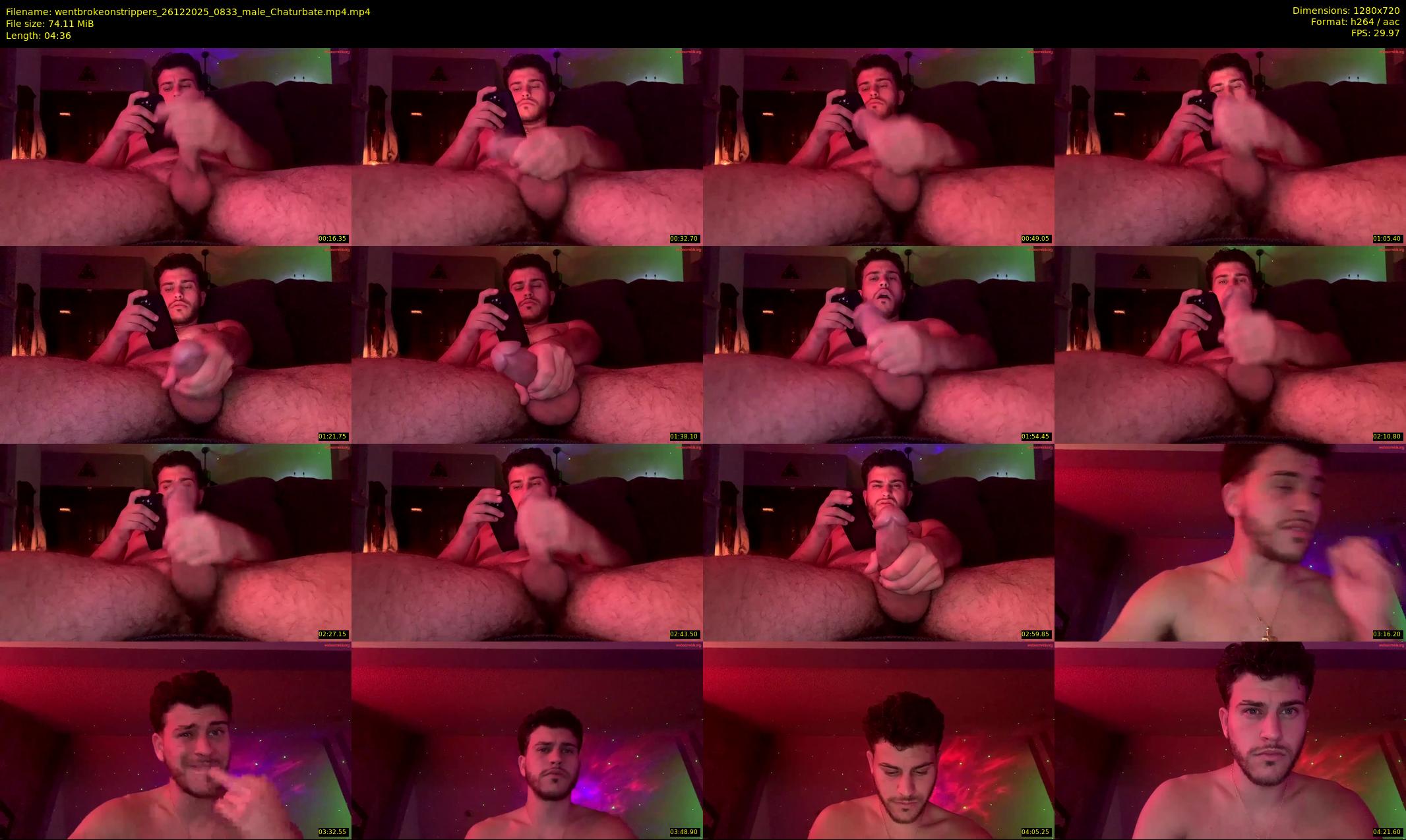 wentbrokeonstrippers — 5 minute Chaturbate male cam show recording, 720p, Dec 26, 2025