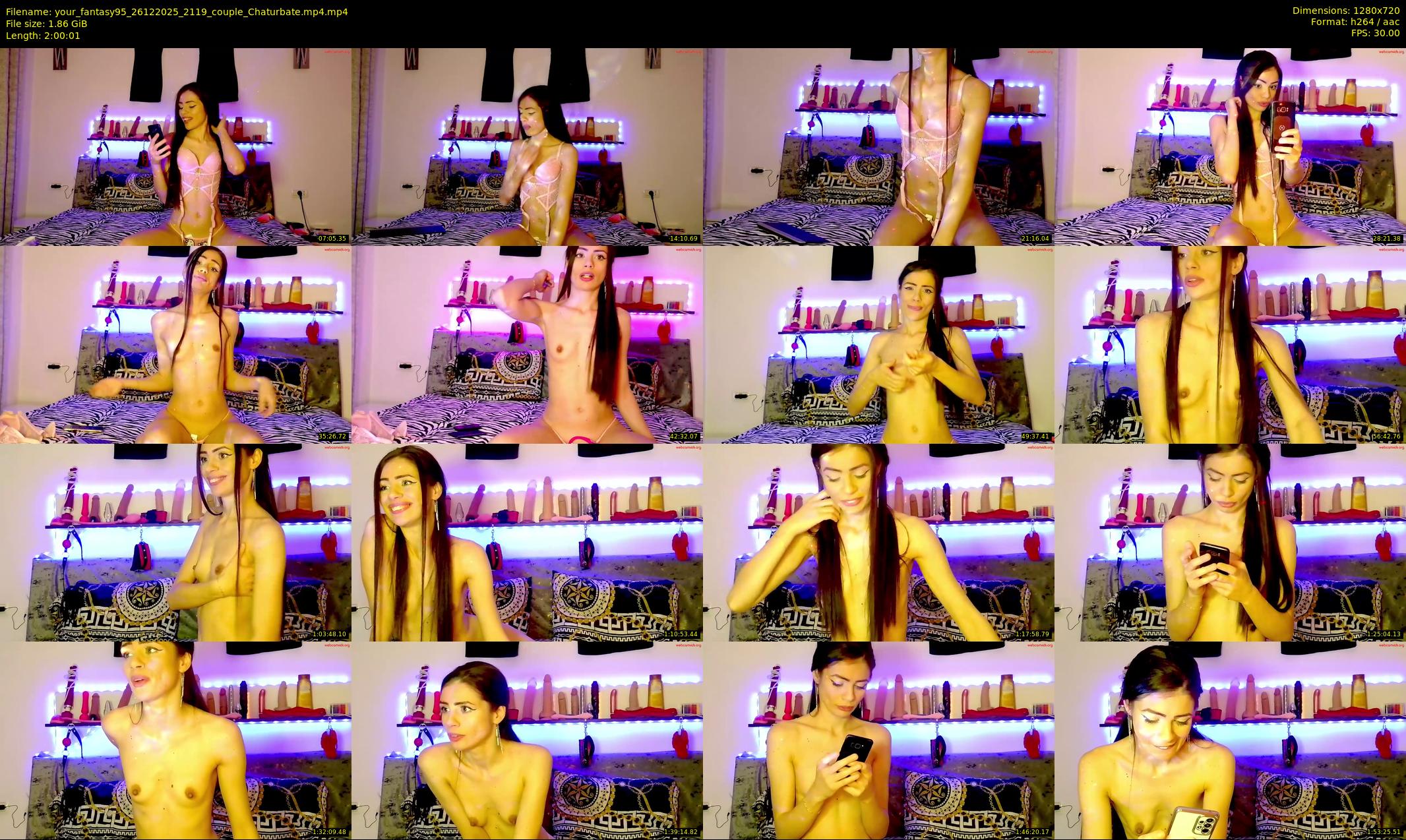 your_fantasy95 — 121 minute Chaturbate couple cam show recording, 720p, Dec 26, 2025