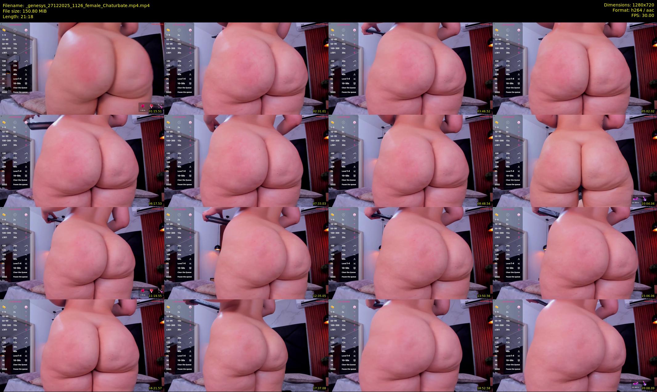 _genesys — 22 minute Chaturbate female cam show recording, 720p, Dec 27, 2025