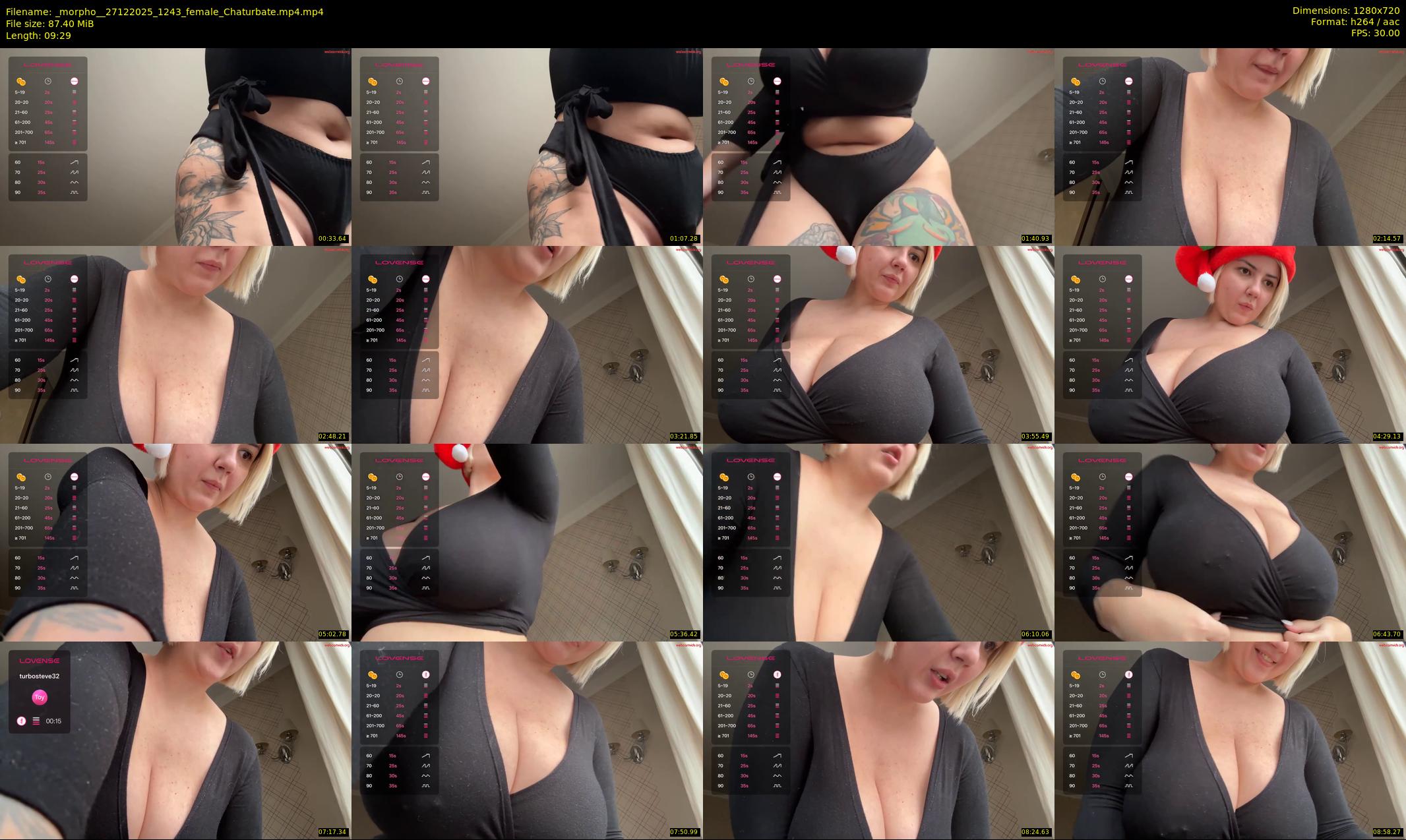 _morpho_ — 10 minute Chaturbate female cam show recording, 720p, Dec 27, 2025