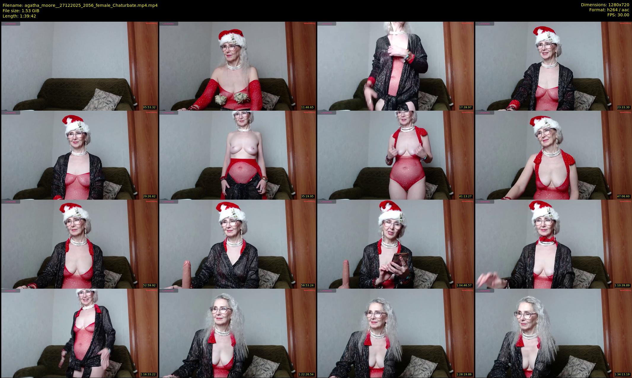 agatha_moore_ — 100 minute Chaturbate female cam show recording, 720p, Dec 27, 2025