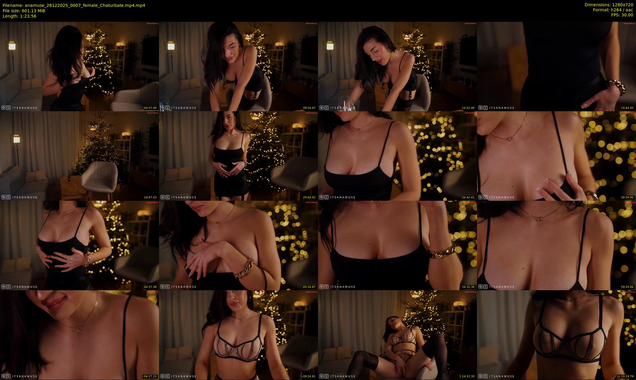 anamuse — 84 minute Chaturbate female cam show recording, 720p, Dec 28, 2025