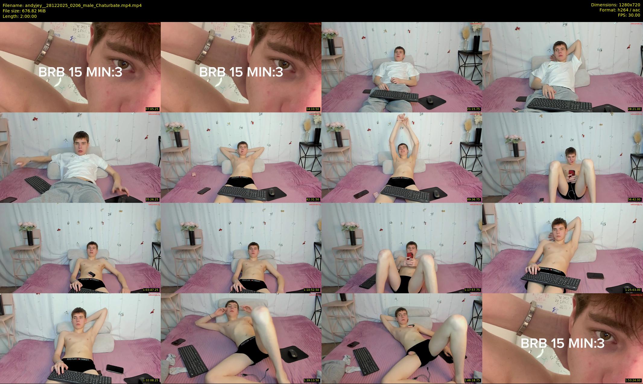 andyjey_ — 120 minute Chaturbate couple cam show recording, 720p, Dec 28, 2025