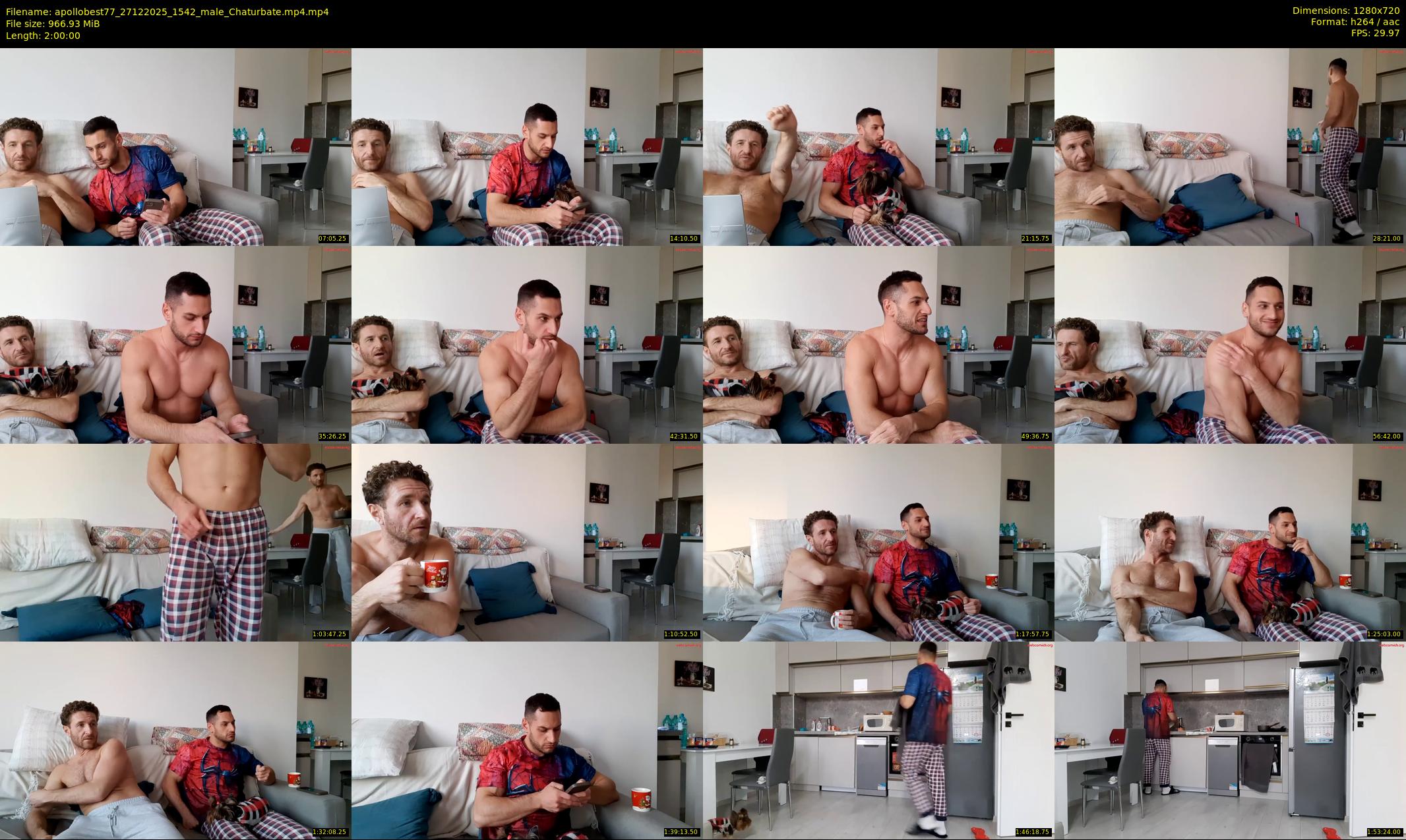 apollobest77 — 120 minute Chaturbate male cam show recording, 720p, Dec 27, 2025