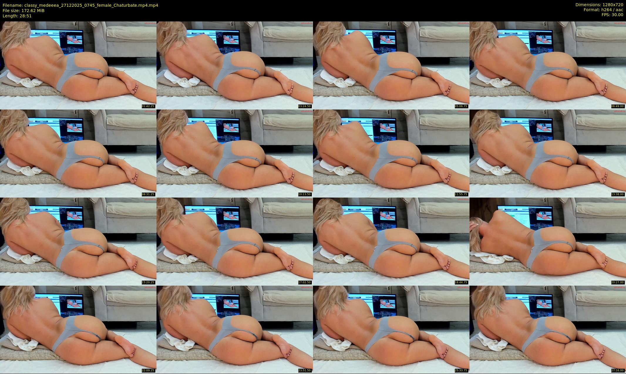 classy_medeeea — 29 minute Chaturbate female cam show recording, 720p, Dec 27, 2025