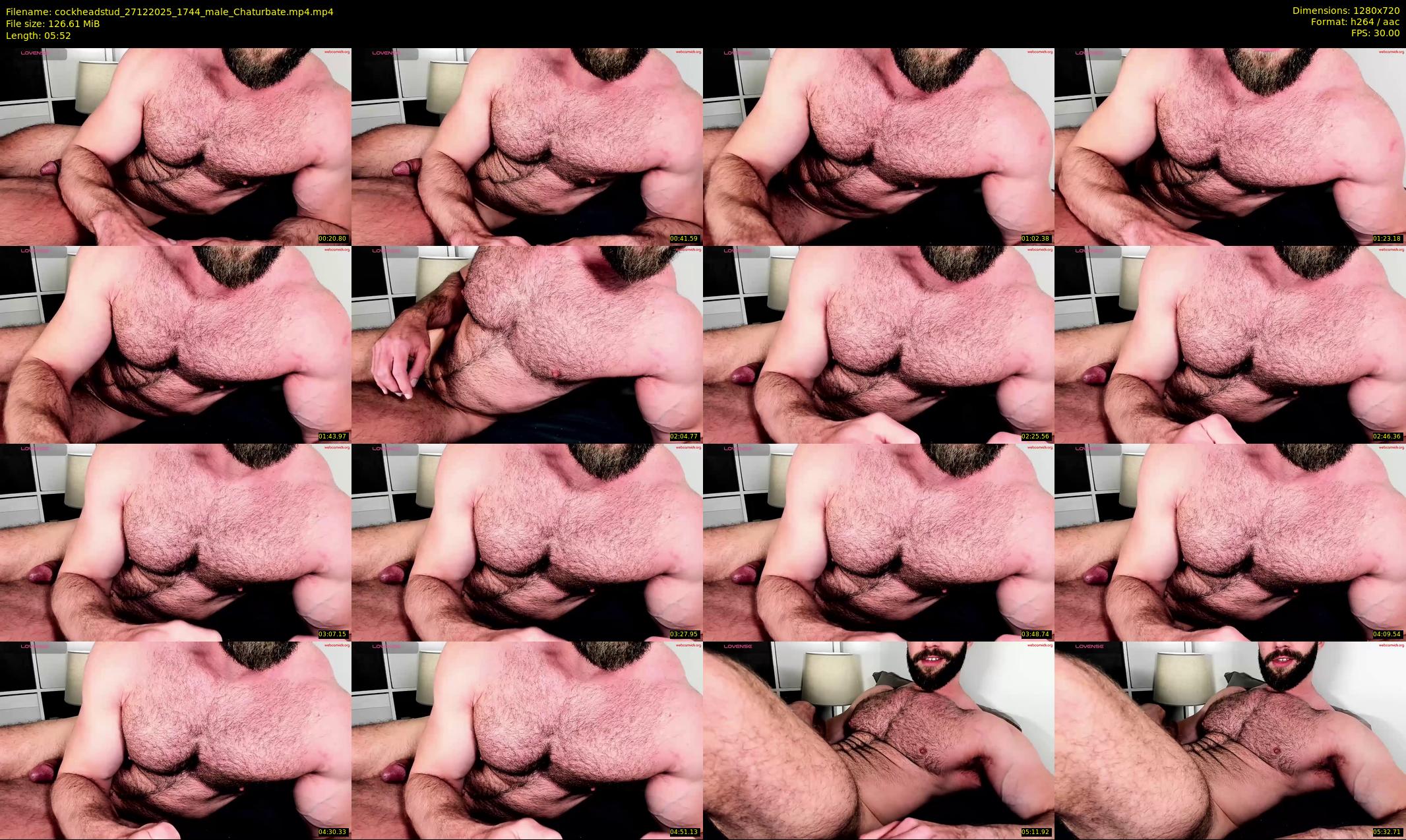 cockheadstud — 6 minute Chaturbate male cam show recording, 720p, Dec 27, 2025