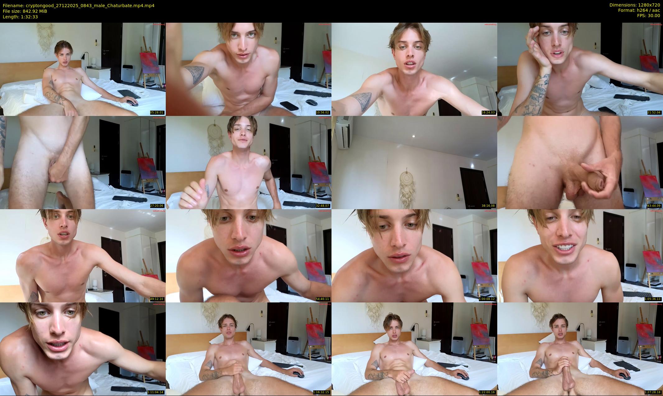 cryptongood — 93 minute Chaturbate male cam show recording, 720p, Dec 27, 2025