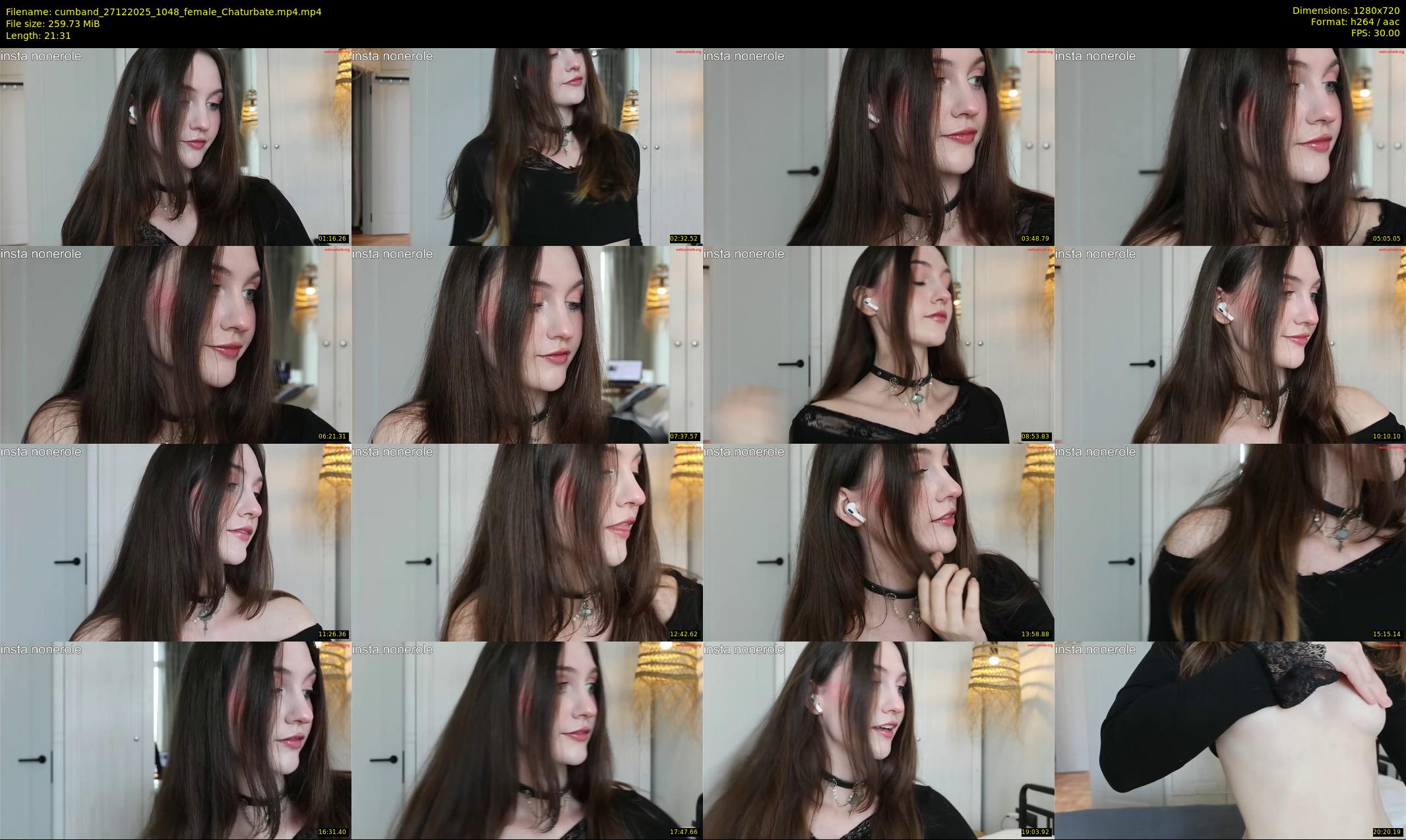 cumband — 22 minute Chaturbate couple cam show recording, 720p, Dec 27, 2025