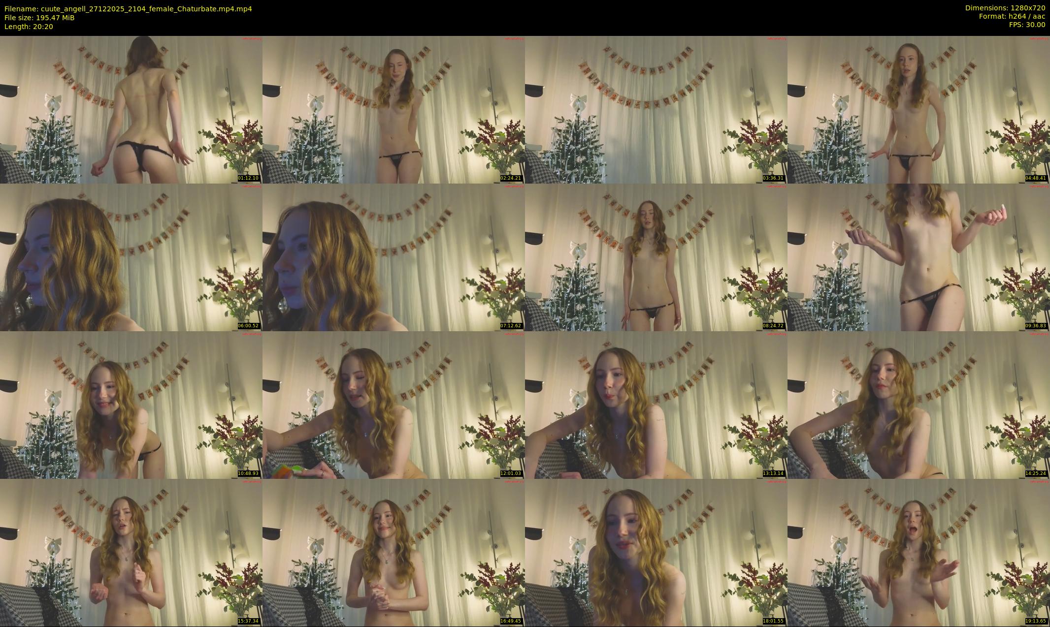 cuute_angell — 21 minute Chaturbate female cam show recording, 720p, Dec 27, 2025
