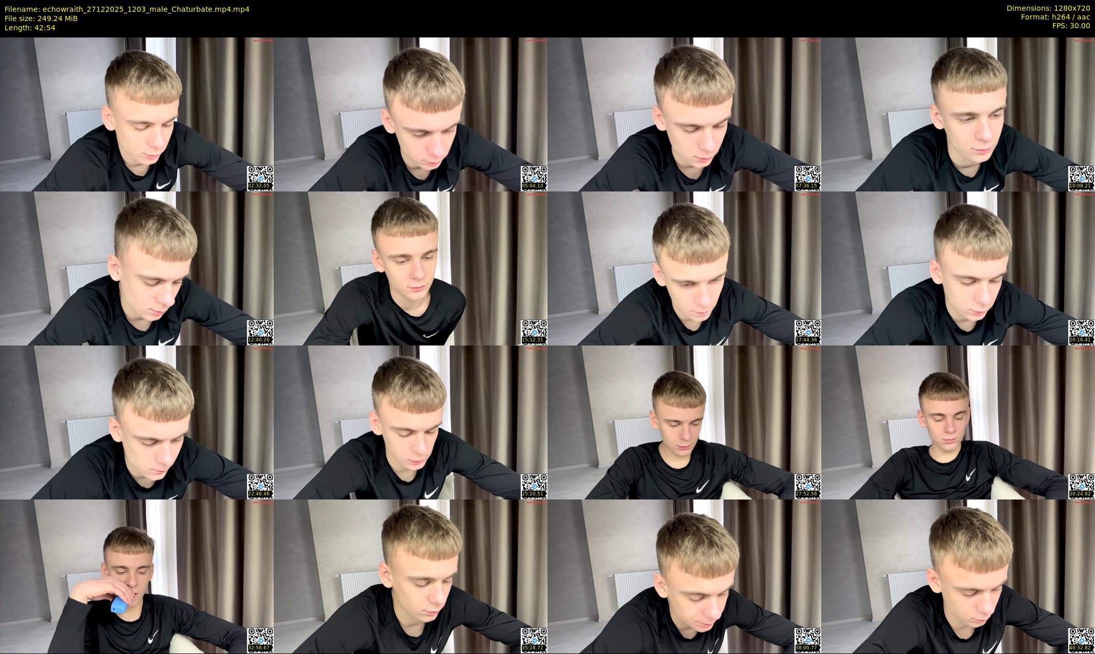 echowraith — 43 minute Chaturbate male cam show recording, 720p, Dec 27, 2025