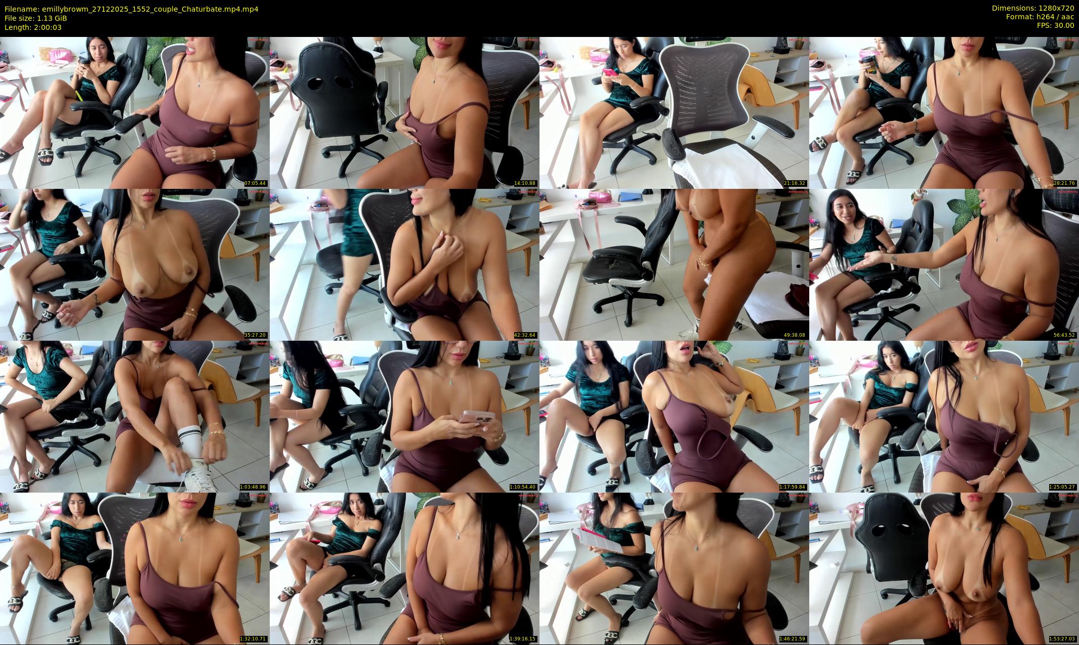 emillybrowm — 121 minute Chaturbate couple cam show recording, 720p, Dec 27, 2025