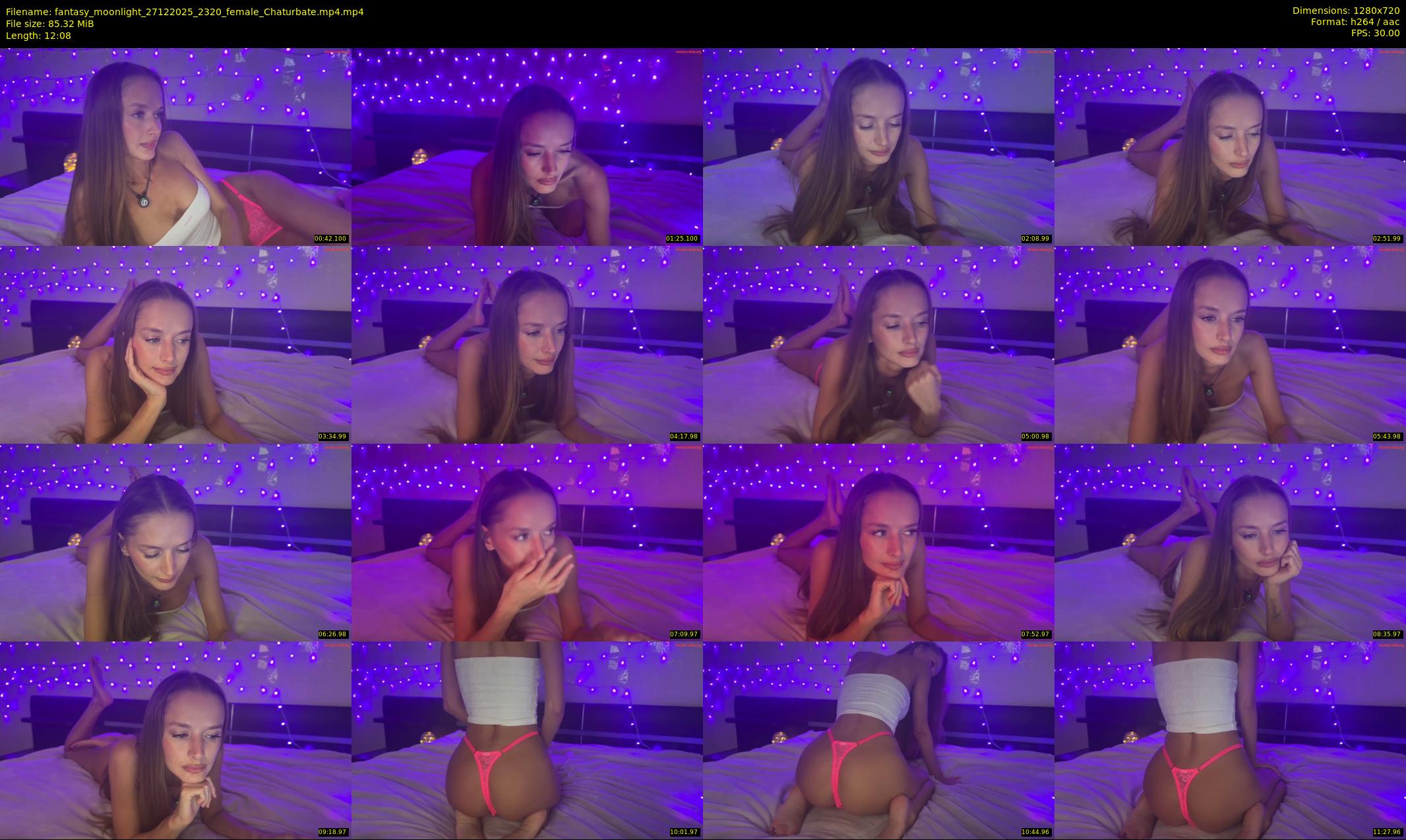 fantasy_moonlight — 13 minute Chaturbate female cam show recording, 720p, Dec 27, 2025