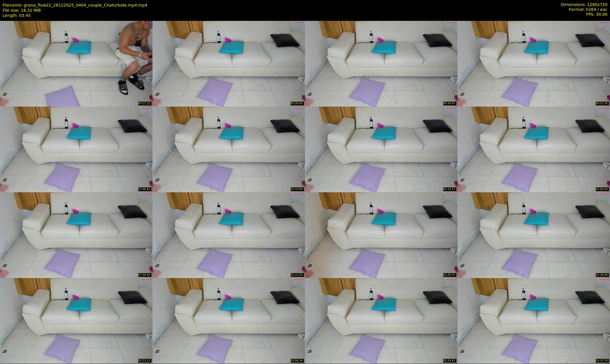 grana_flow22 — 4 minute Chaturbate couple cam show recording, 720p, Dec 28, 2025