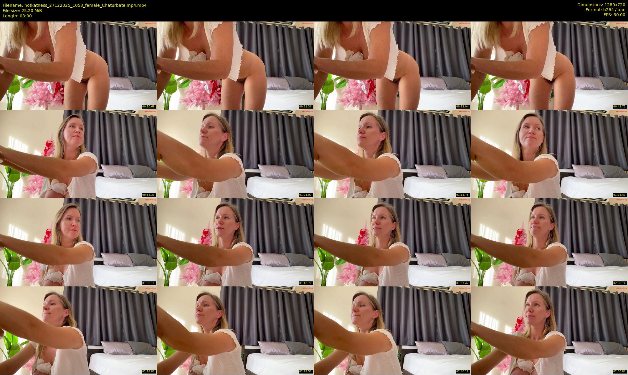 hotkatness — 3 minute Chaturbate female cam show recording, 720p, Dec 27, 2025