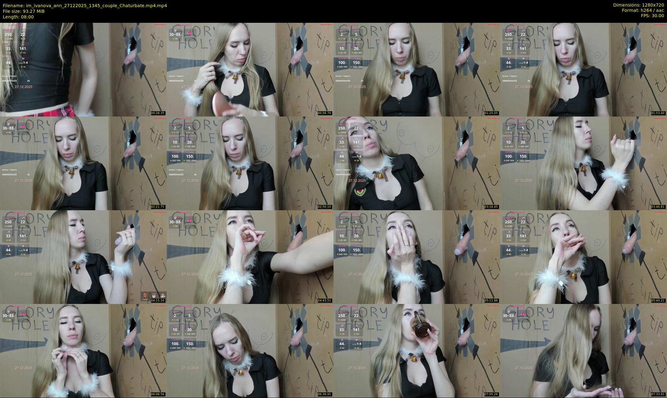 im_ivanova_ann — 8 minute Chaturbate female cam show recording, 720p, Dec 27, 2025