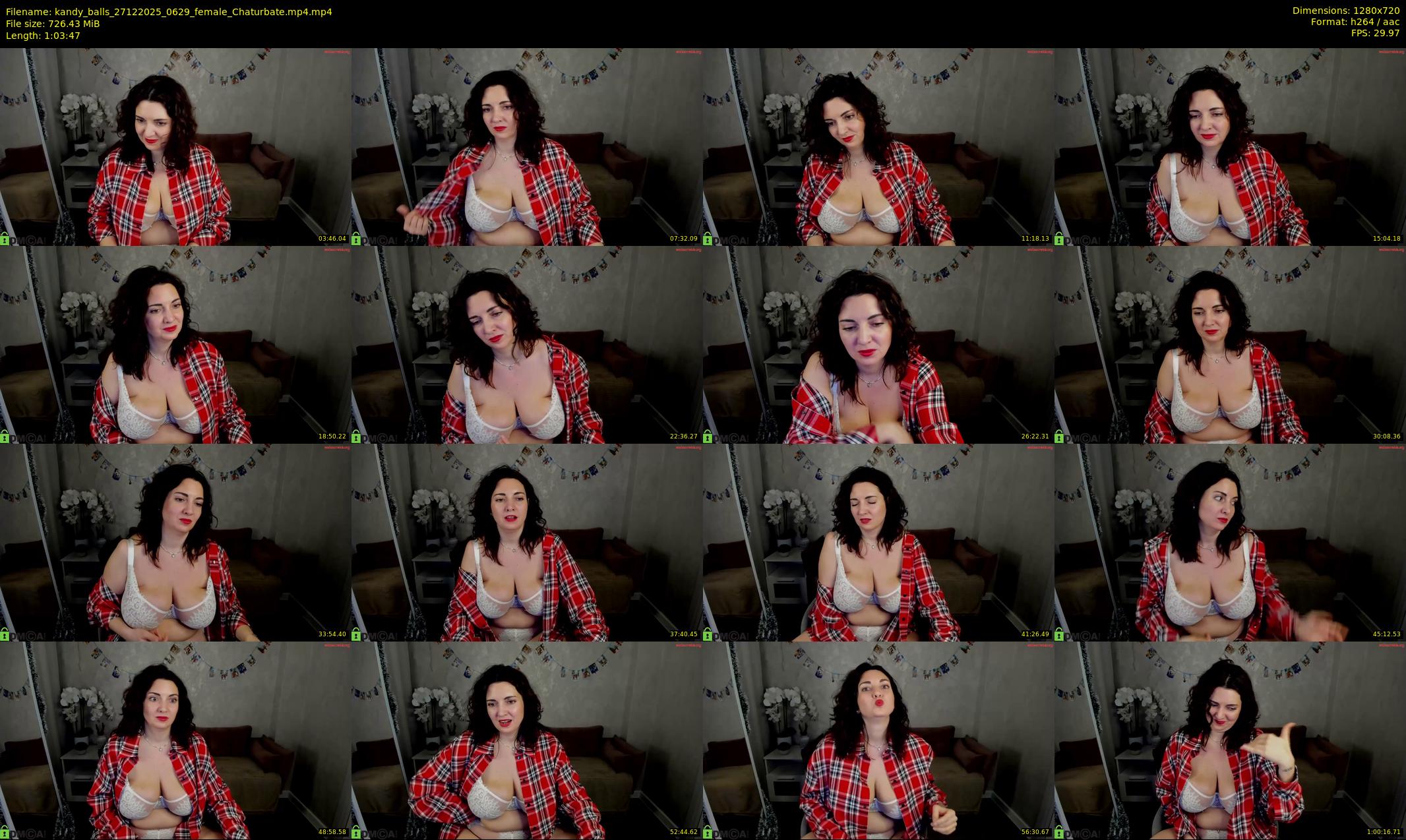 kandy_balls — 64 minute Chaturbate female cam show recording, 720p, Dec 27, 2025