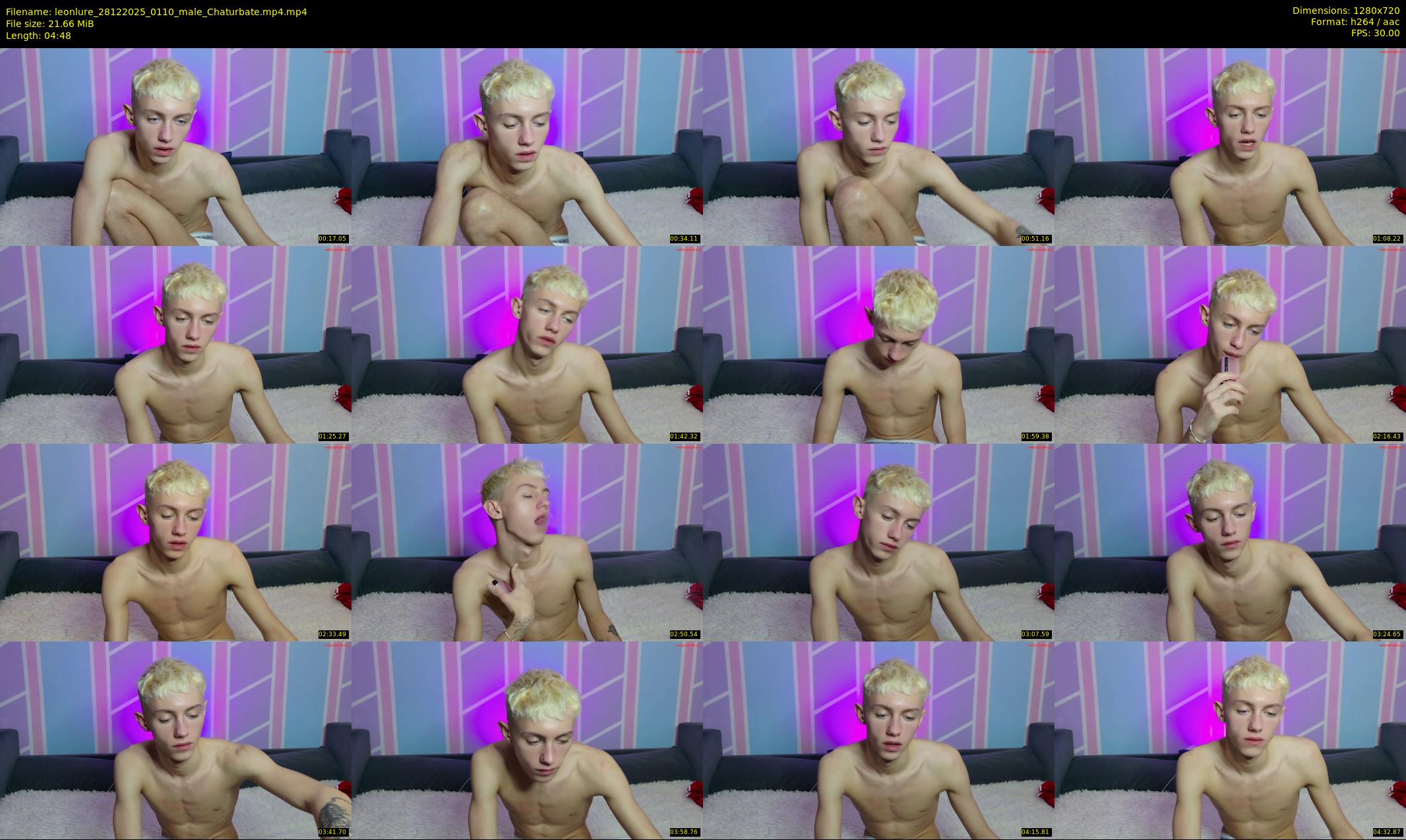 leonlure — 5 minute Chaturbate male cam show recording, 720p, Dec 28, 2025