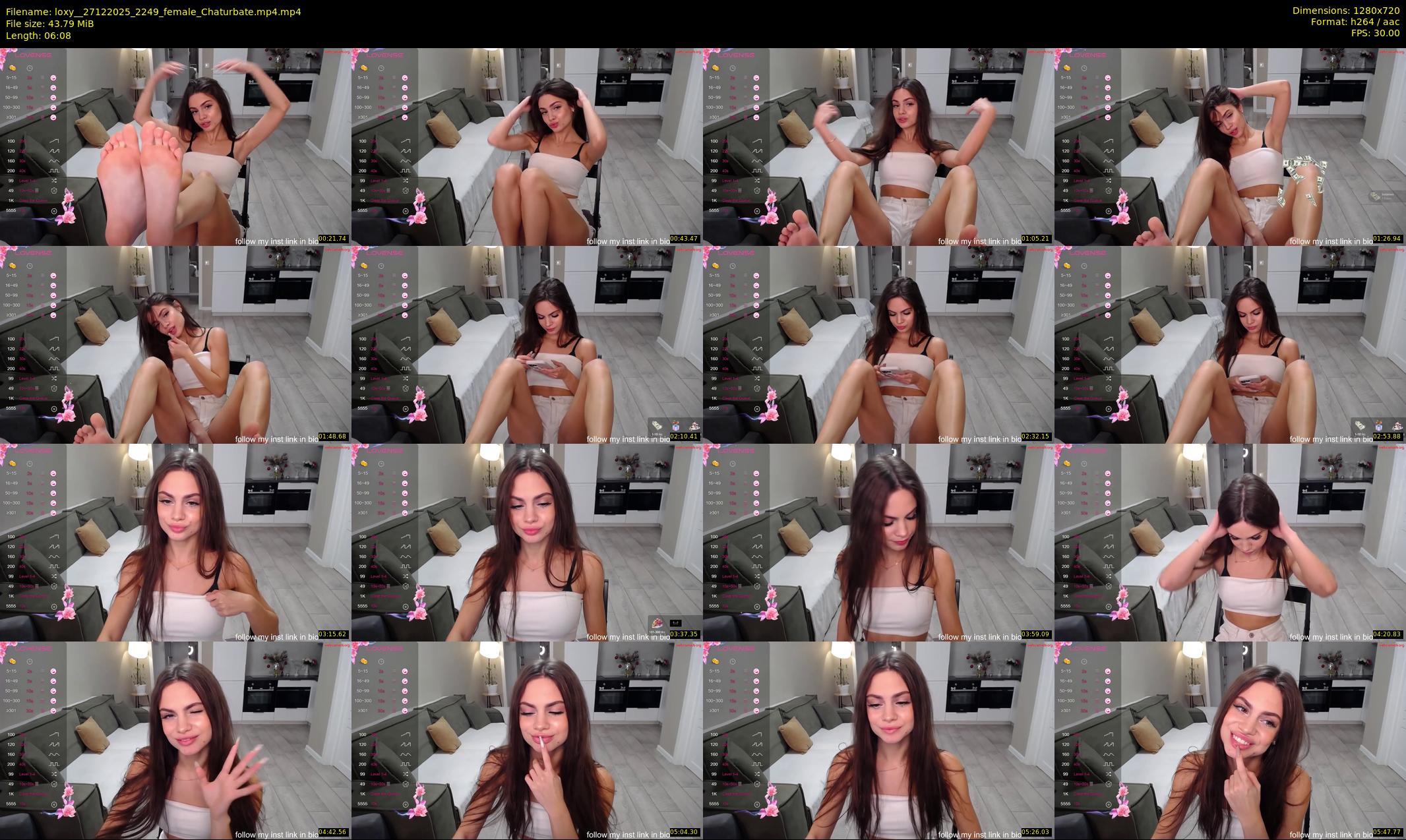 loxy_ — 7 minute Chaturbate female cam show recording, 720p, Dec 27, 2025