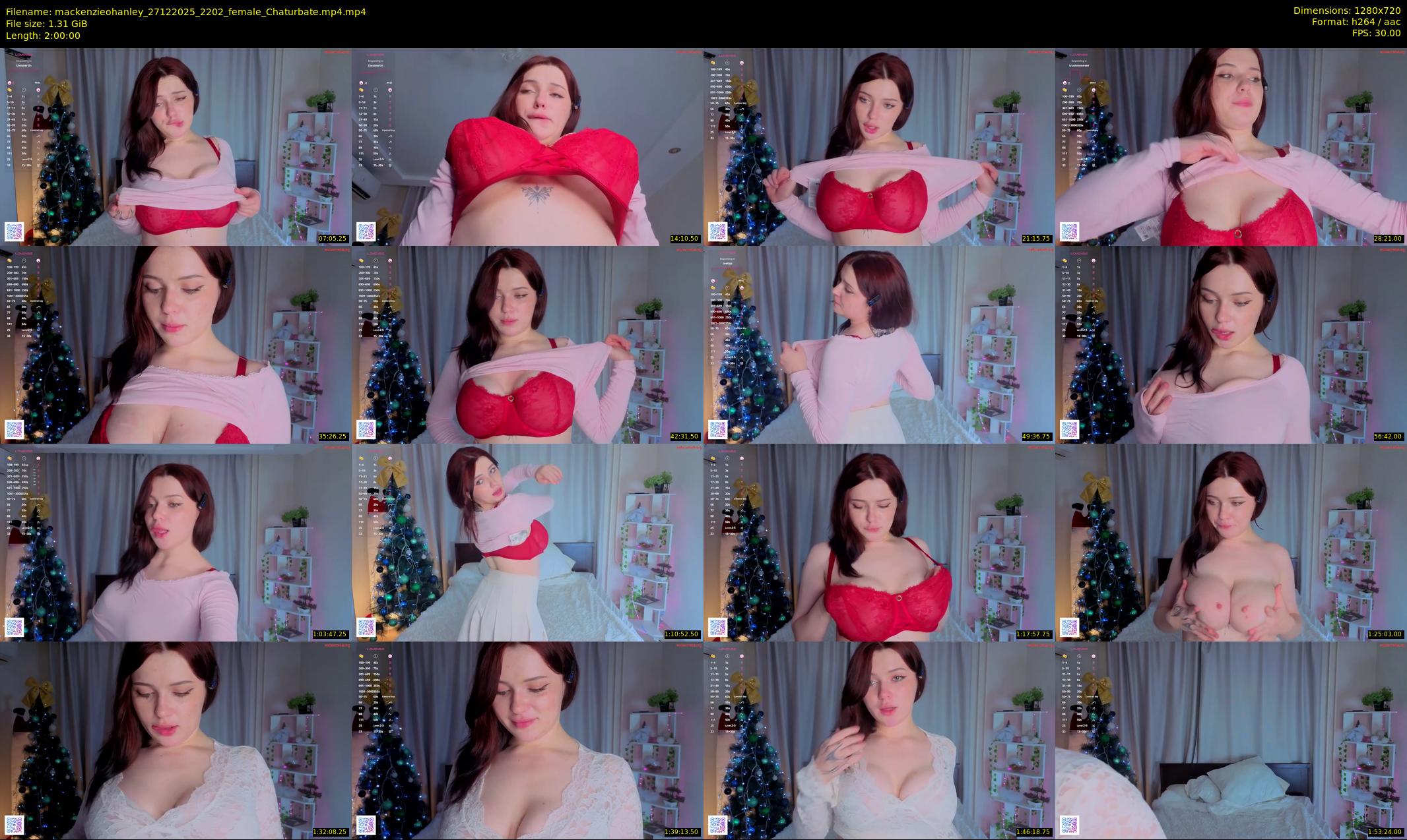 mackenzieohanley — 120 minute Chaturbate female cam show recording, 720p, Dec 27, 2025