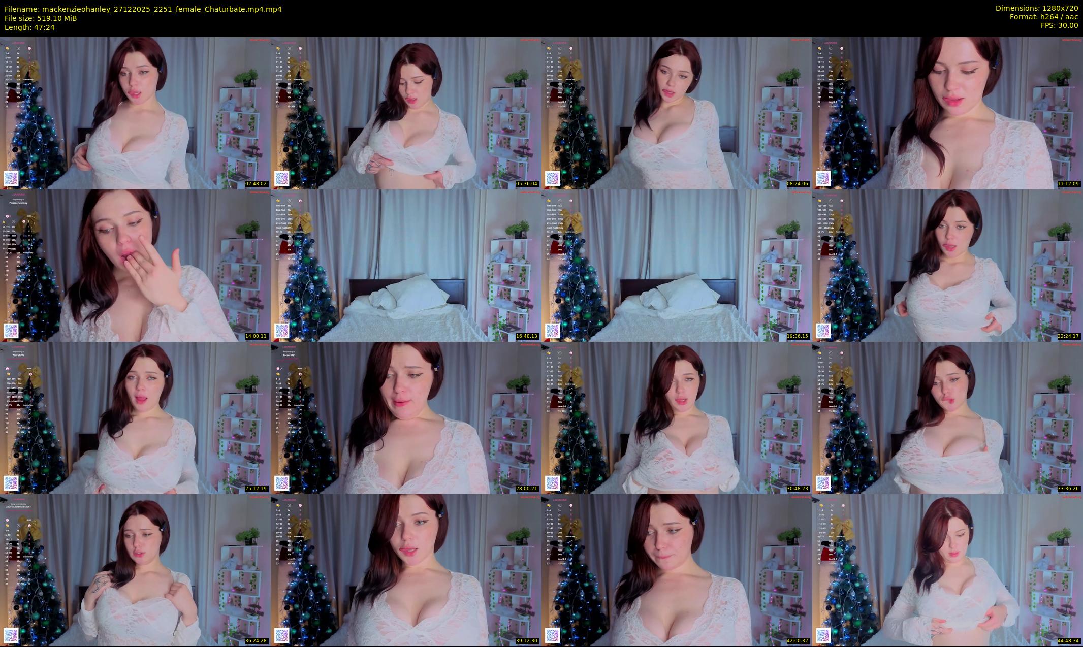 mackenzieohanley — 48 minute Chaturbate female cam show recording, 720p, Dec 27, 2025