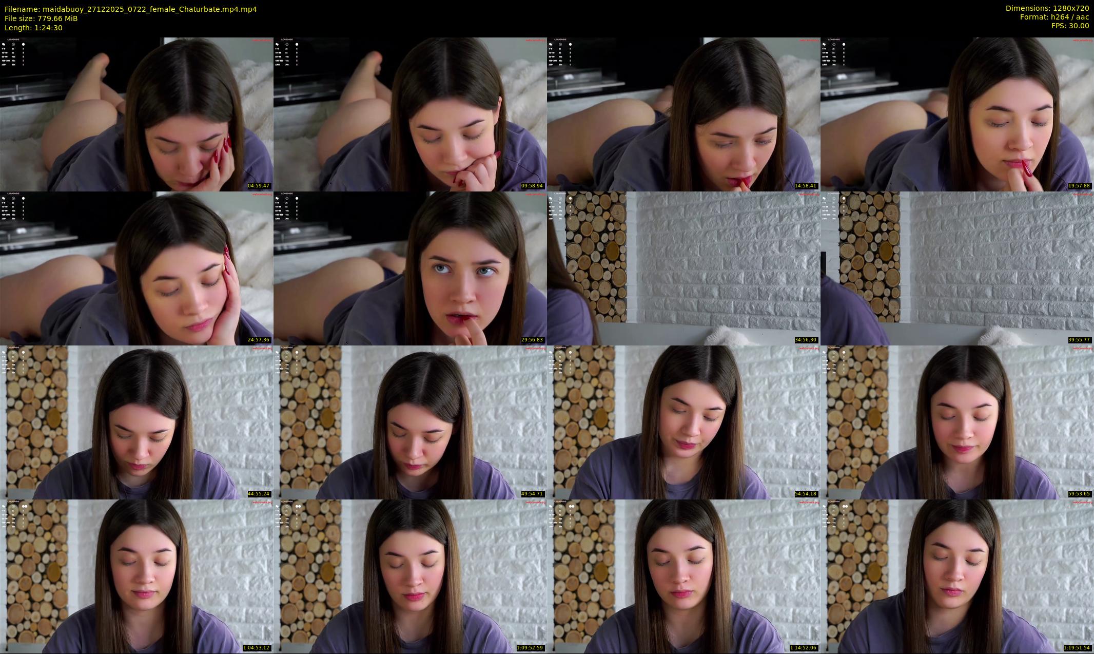 maidabuoy — 85 minute Chaturbate female cam show recording, 720p, Dec 27, 2025