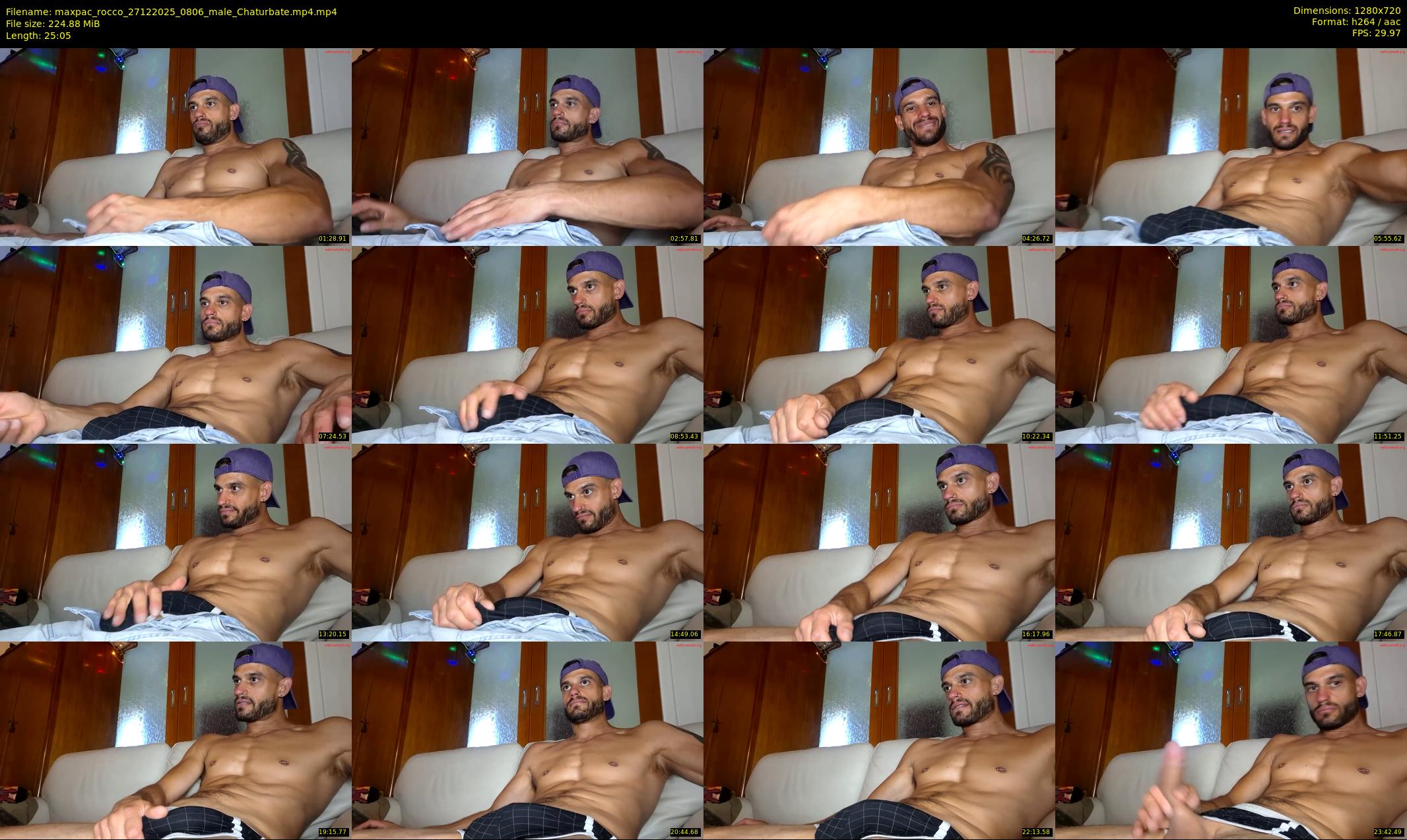 maxpac_rocco — 26 minute Chaturbate male cam show recording, 720p, Dec 27, 2025