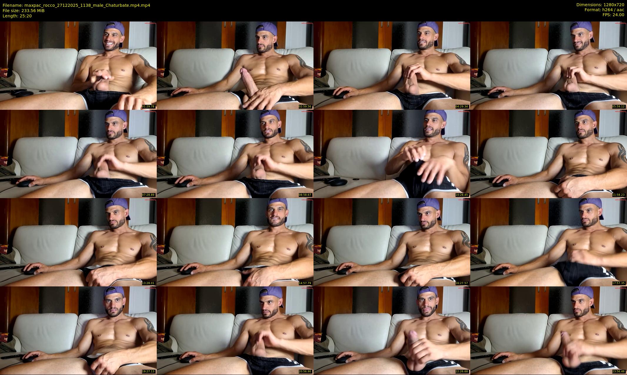 maxpac_rocco — 26 minute Chaturbate male cam show recording, 720p, Dec 27, 2025