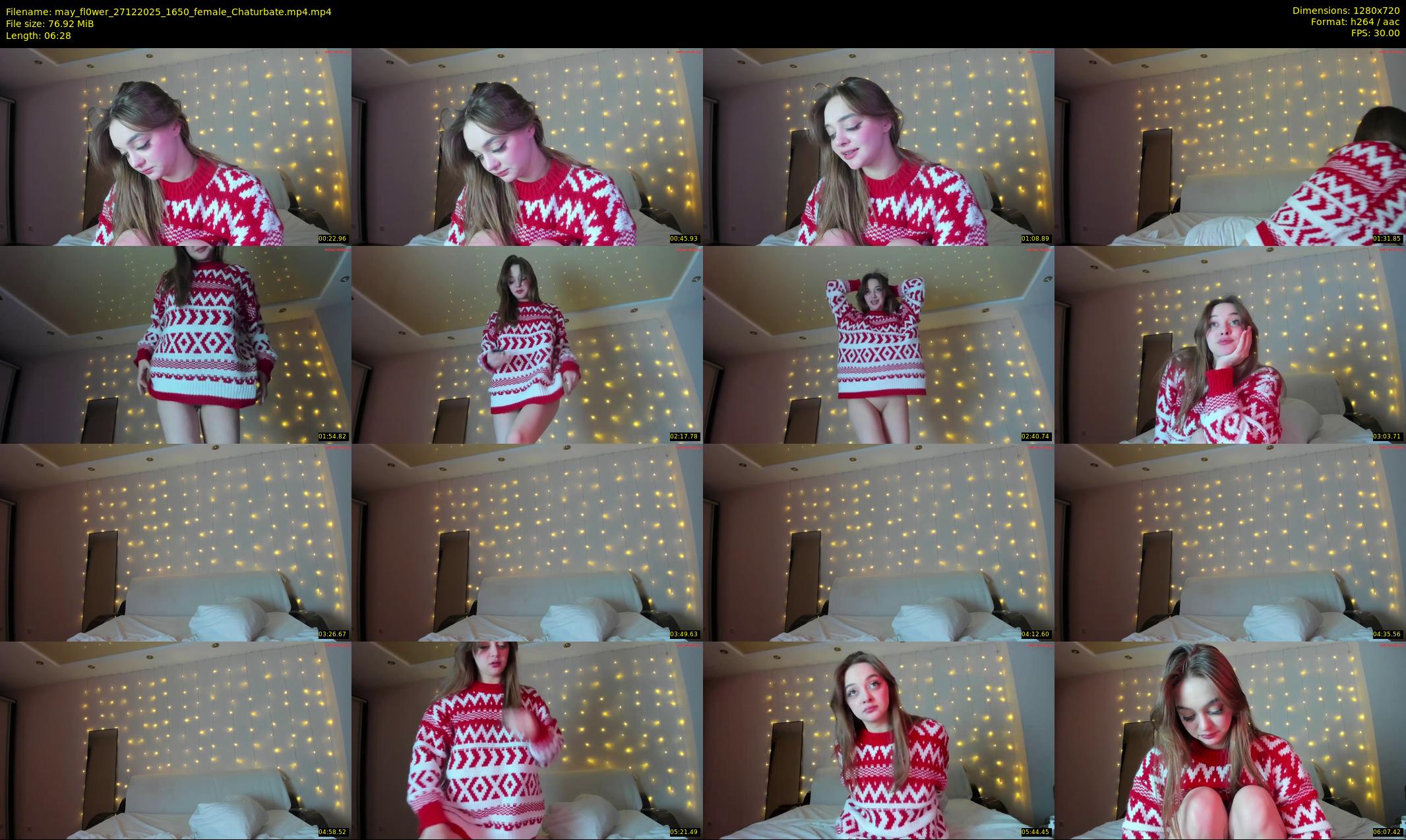 may_fl0wer — 7 minute Chaturbate female cam show recording, 720p, Dec 27, 2025
