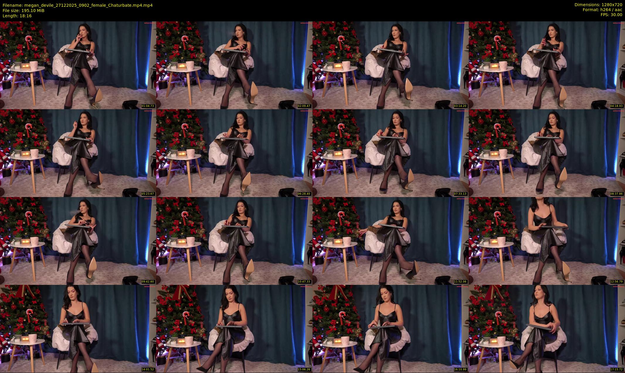 megan_devile — 19 minute Chaturbate female cam show recording, 720p, Dec 27, 2025