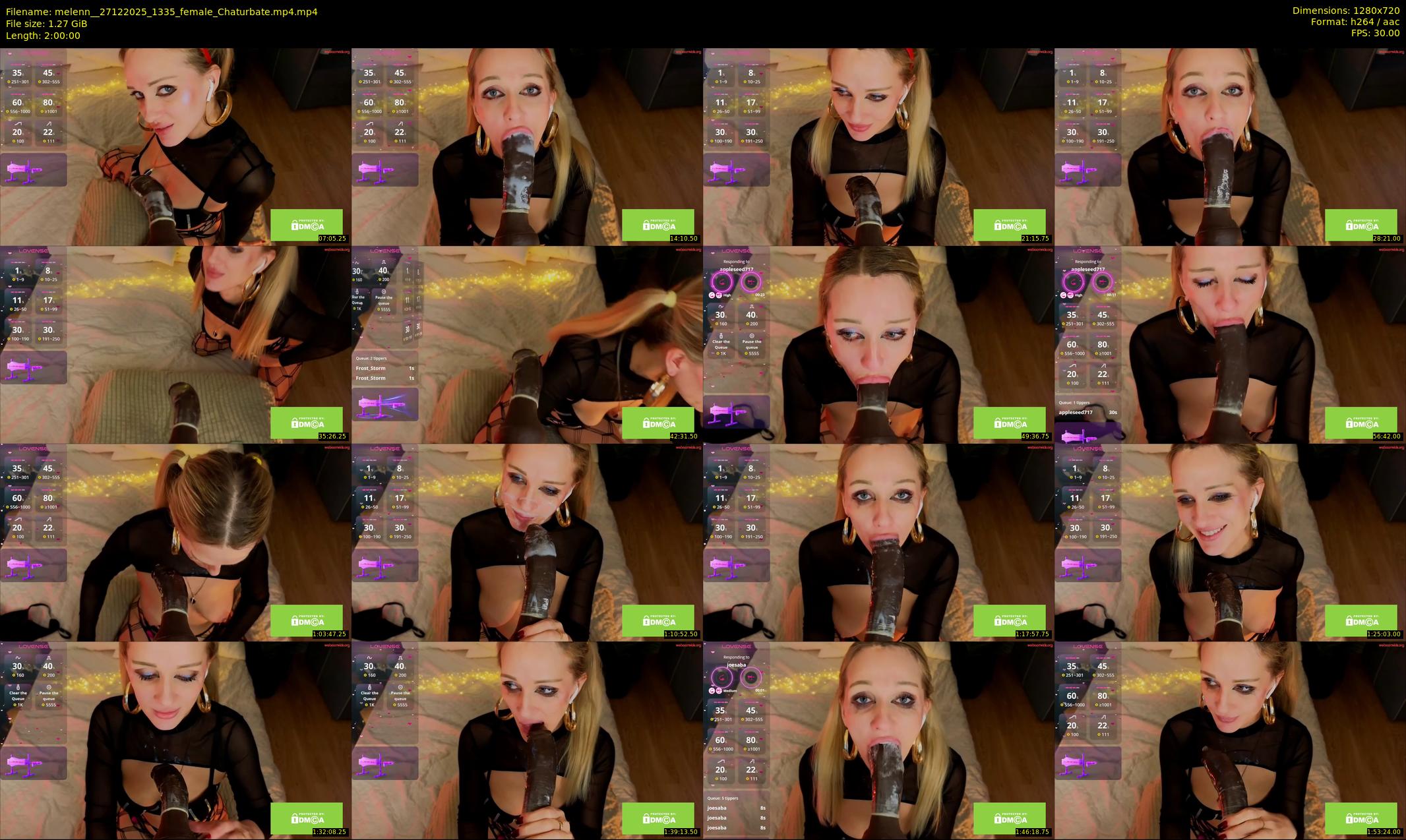 melenn_ — 120 minute Chaturbate female cam show recording, 720p, Dec 27, 2025