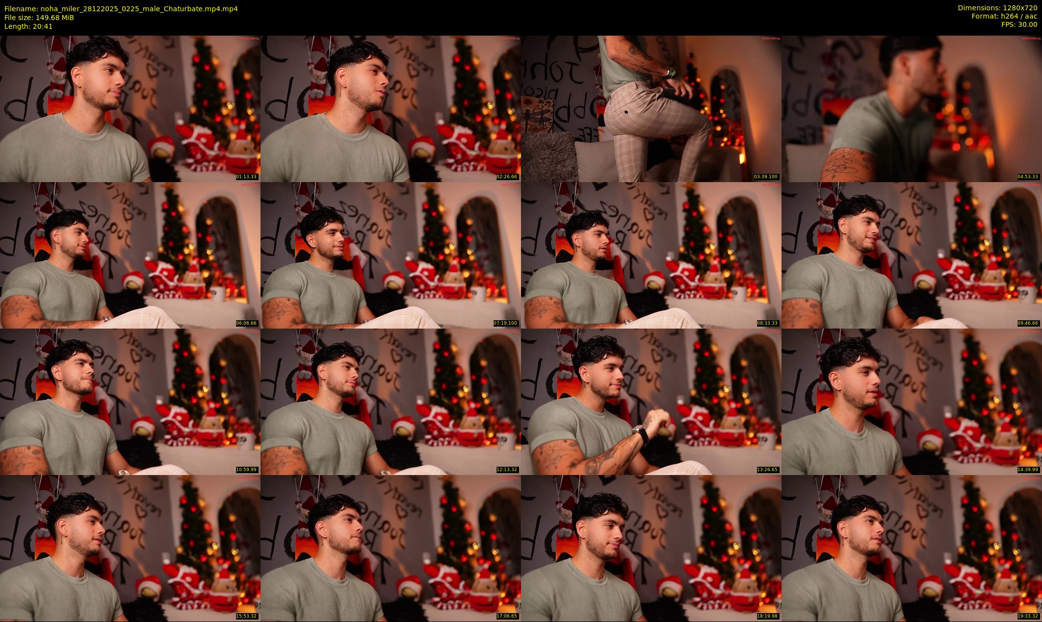 noha_miler — 21 minute Chaturbate male cam show recording, 720p, Dec 28, 2025