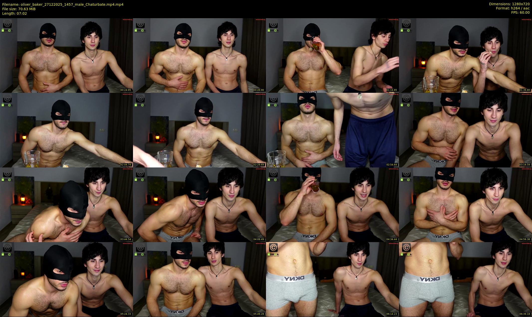 oliver_baker — 8 minute Chaturbate male cam show recording, 720p, Dec 27, 2025
