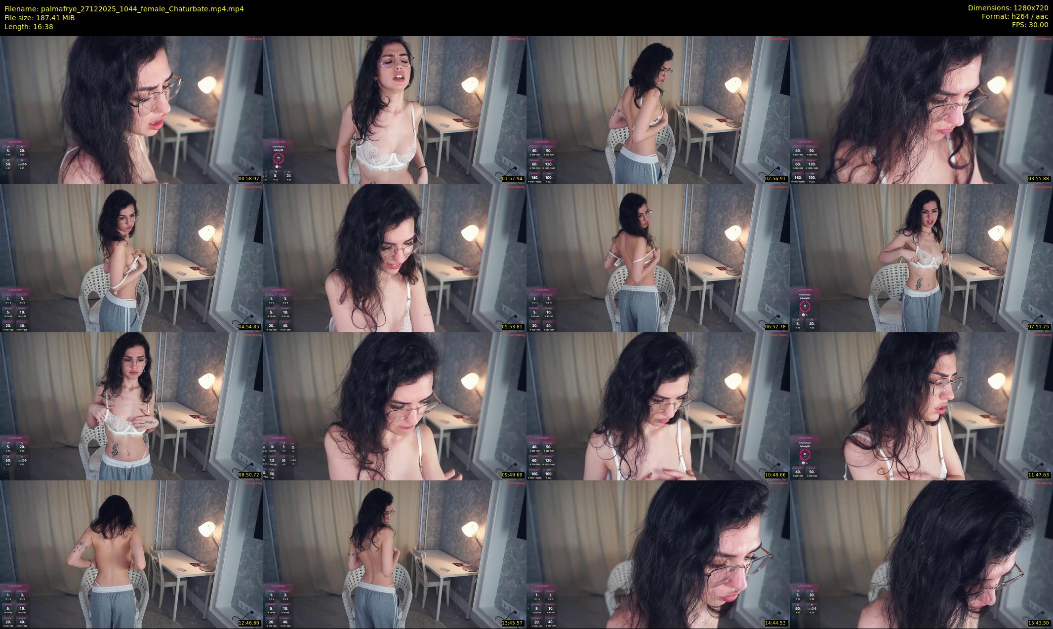 palmafrye — 17 minute Chaturbate female cam show recording, 720p, Dec 27, 2025