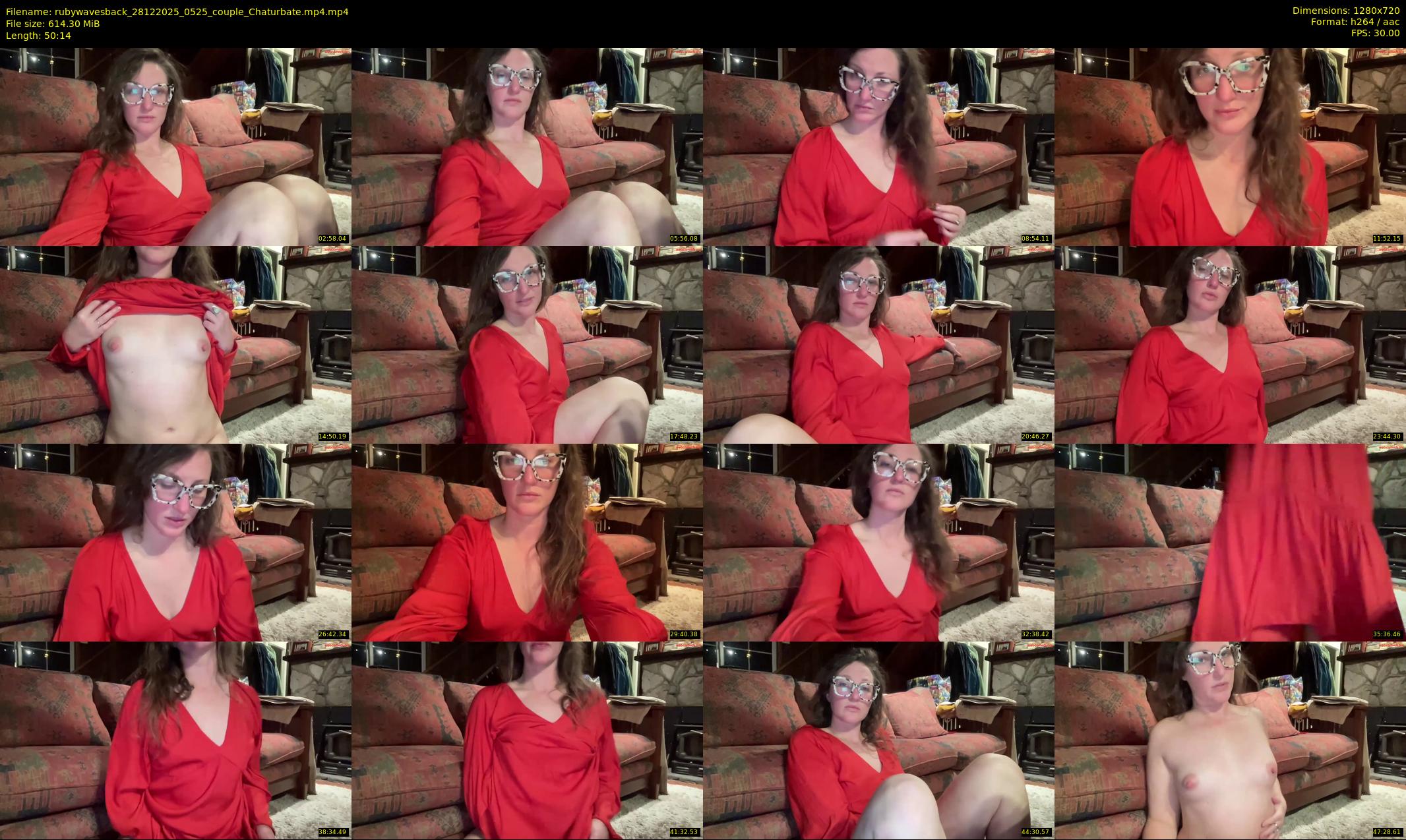 rubywavesback — 51 minute Chaturbate couple cam show recording, 720p, Dec 28, 2025