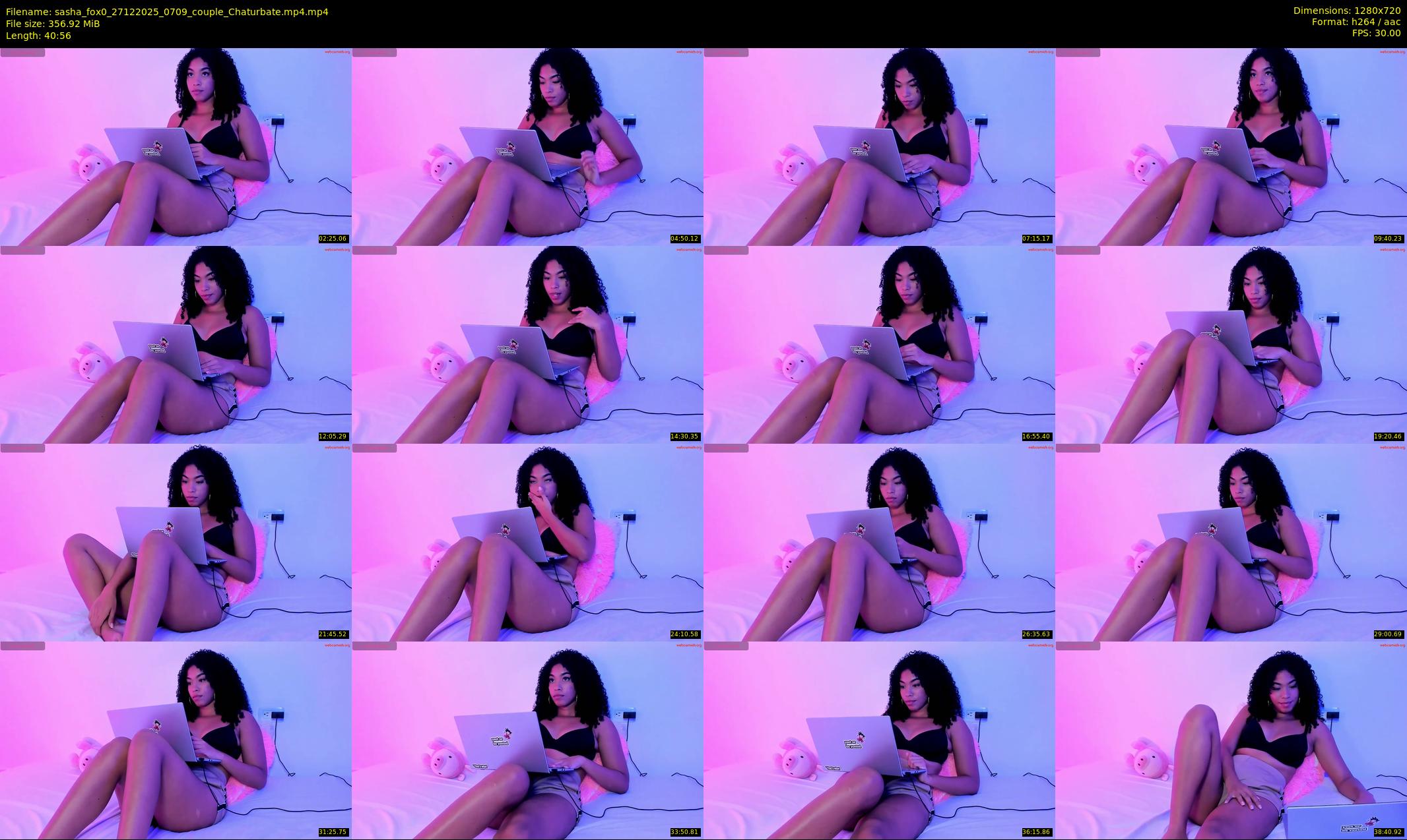 sasha_fox0 — 41 minute Chaturbate couple cam show recording, 720p, Dec 27, 2025